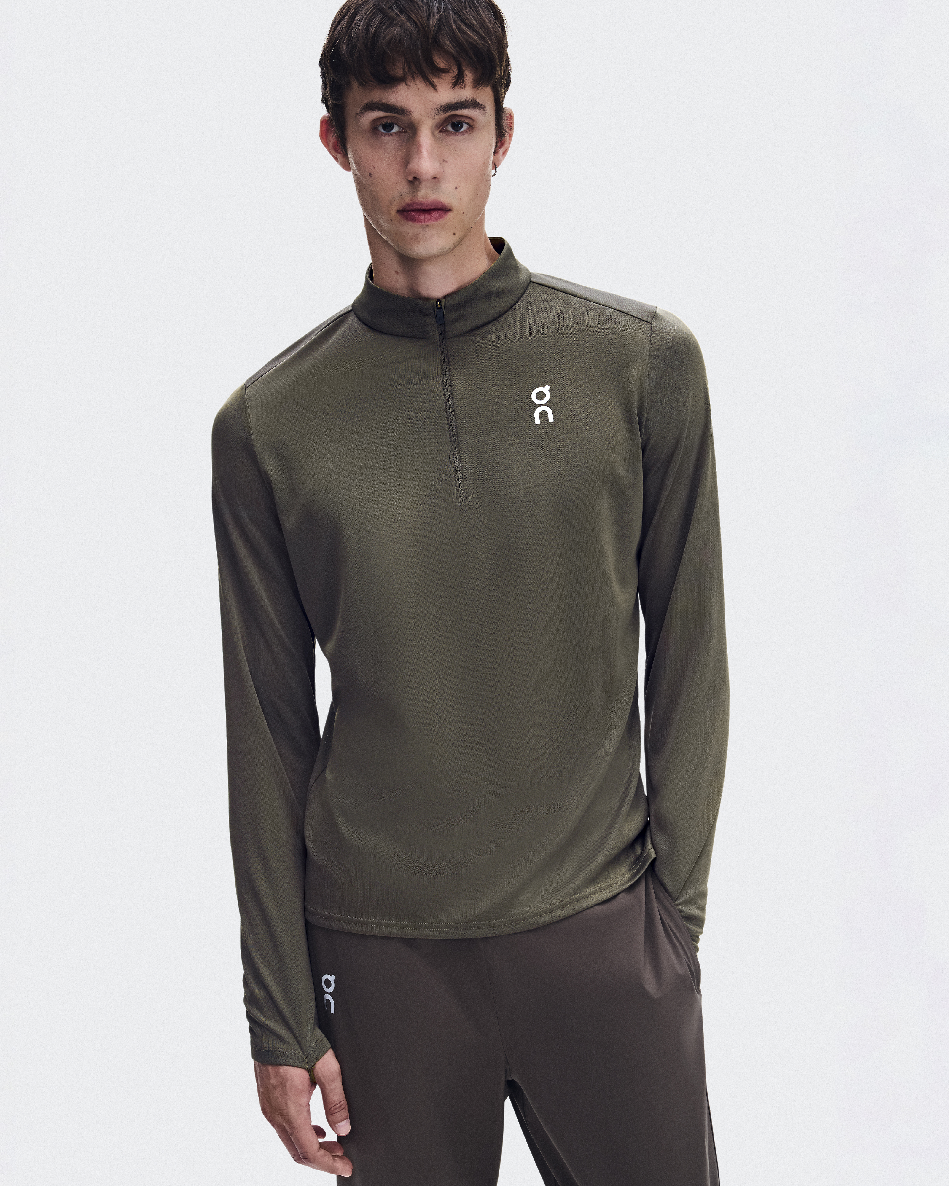 Core 1/4 Zip - Bark