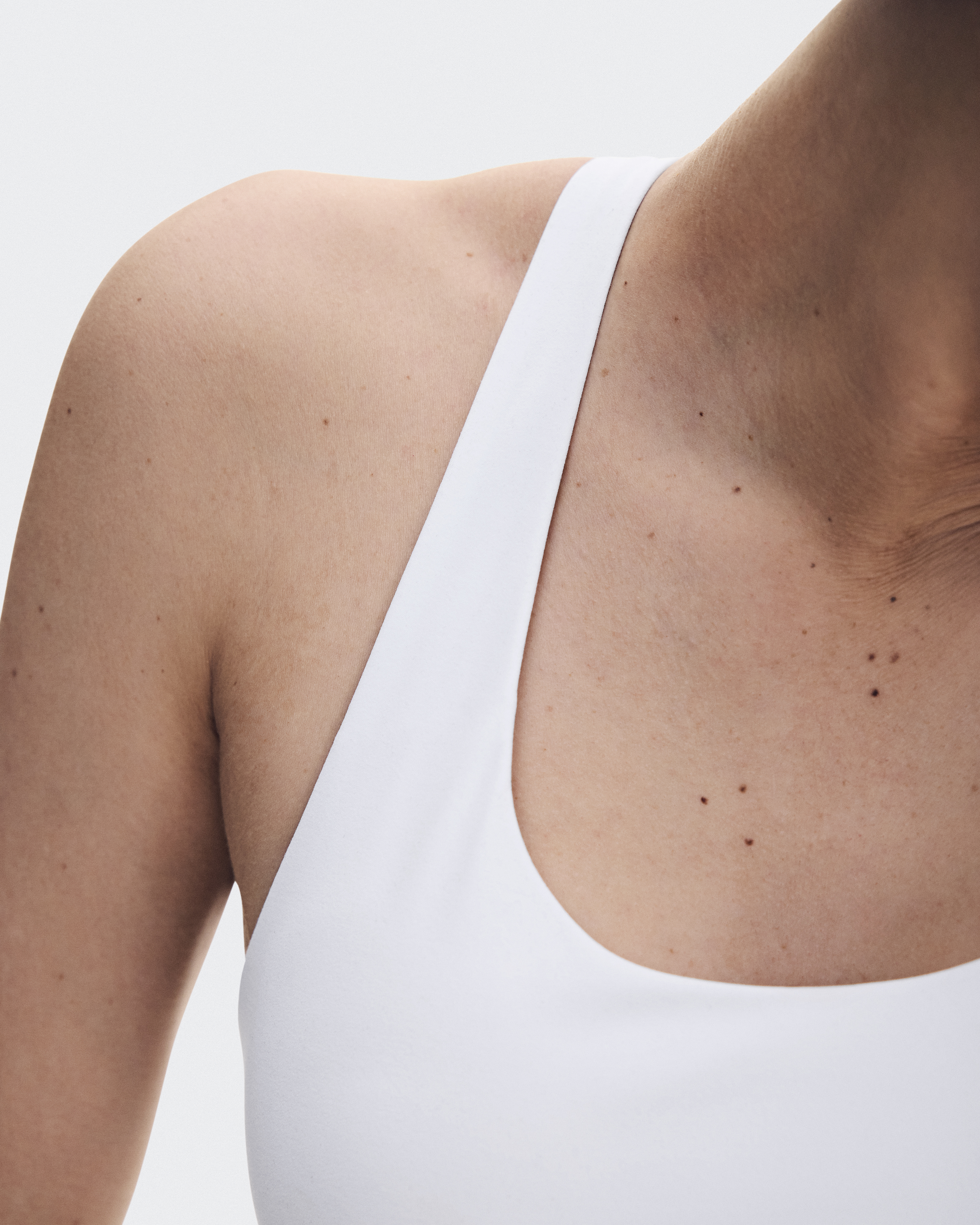 Studio Racerback Bra - White