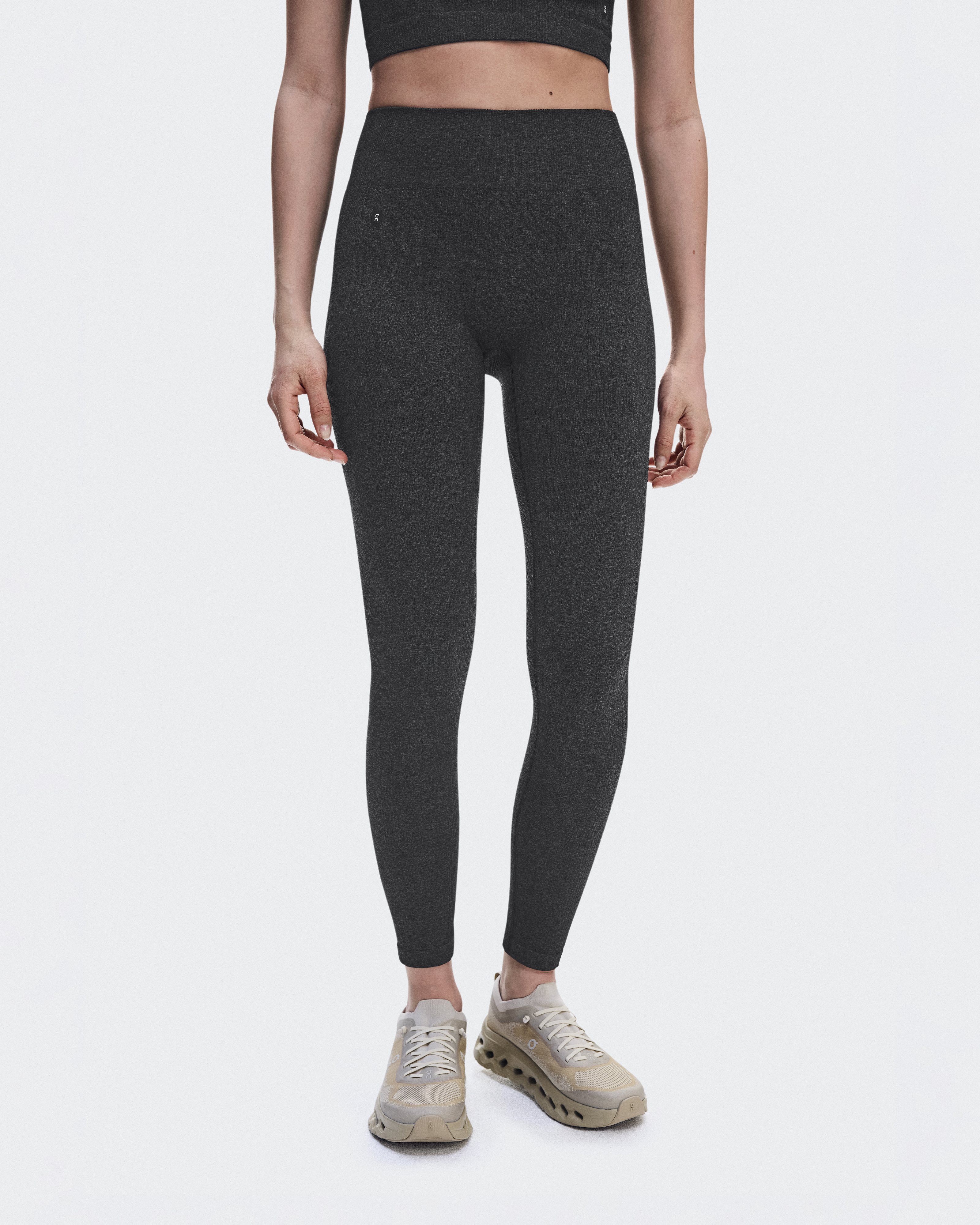 Studio Knit Leggings - Ember Heather