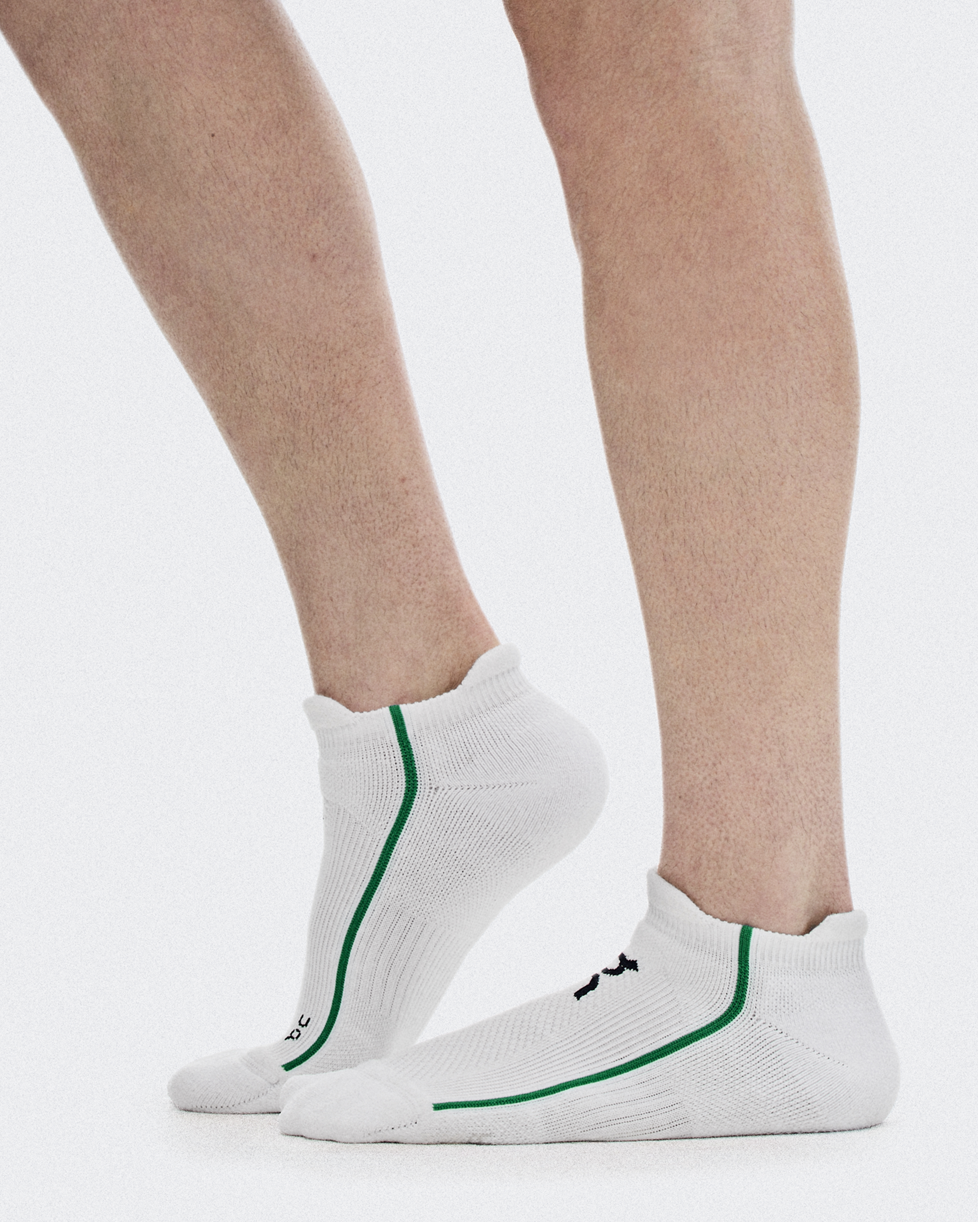 Court Sock Low - White | Neem