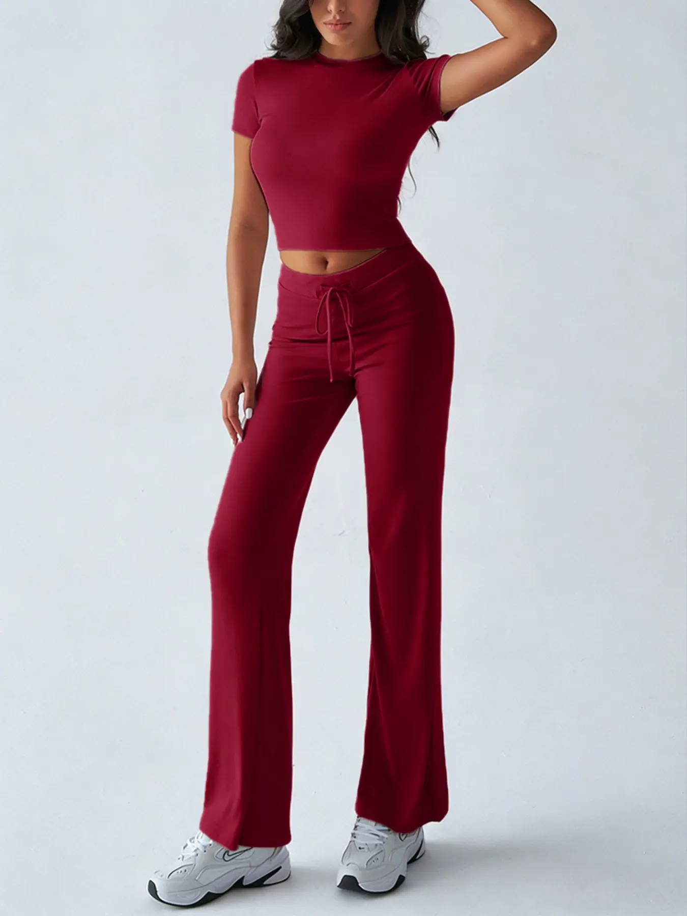 ⚡FINAL SALE⚡Women's Solid Modal Loungewear Two-Piece Pajama Set
