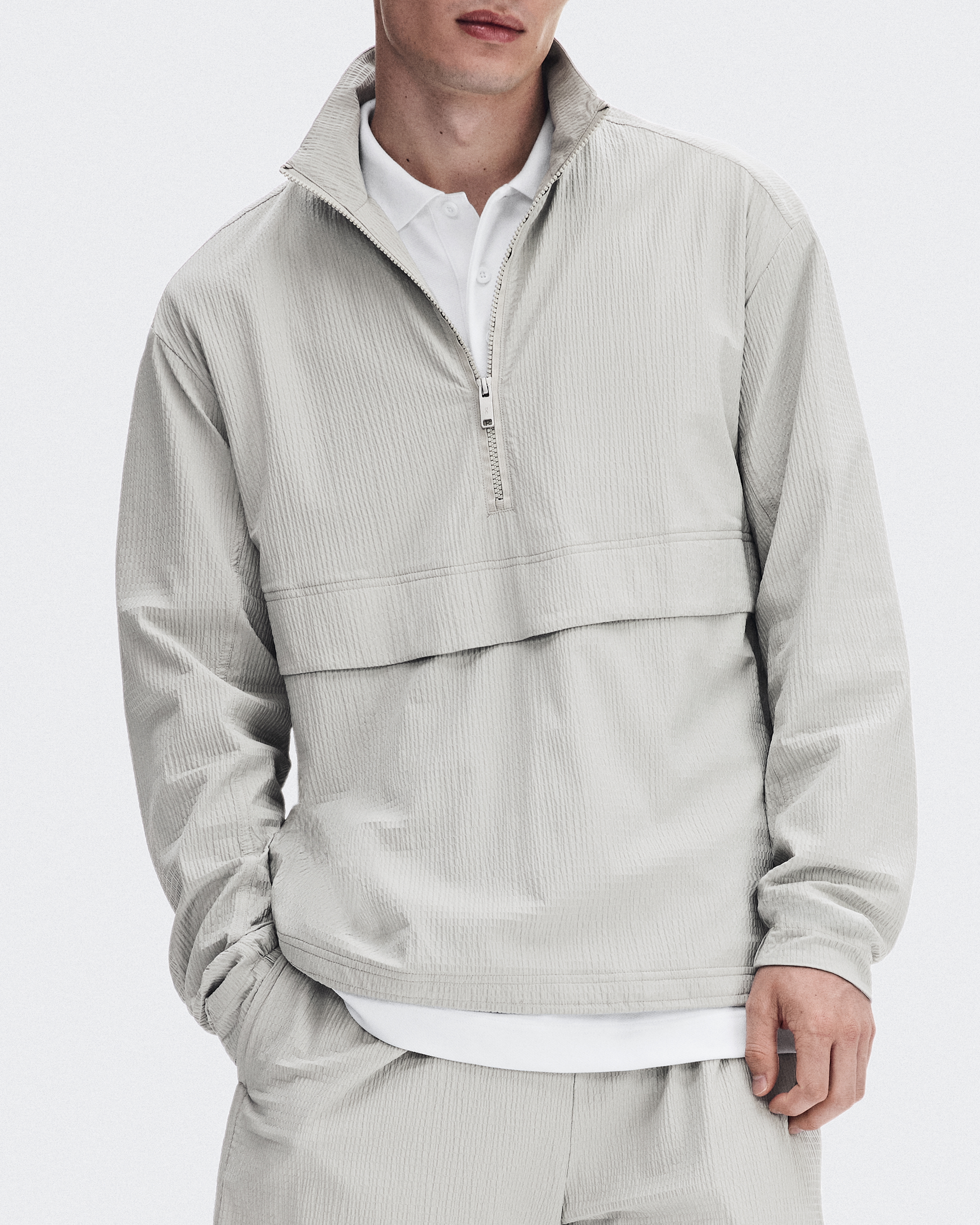 Courtside 1/2 Zip Eaze - Brume