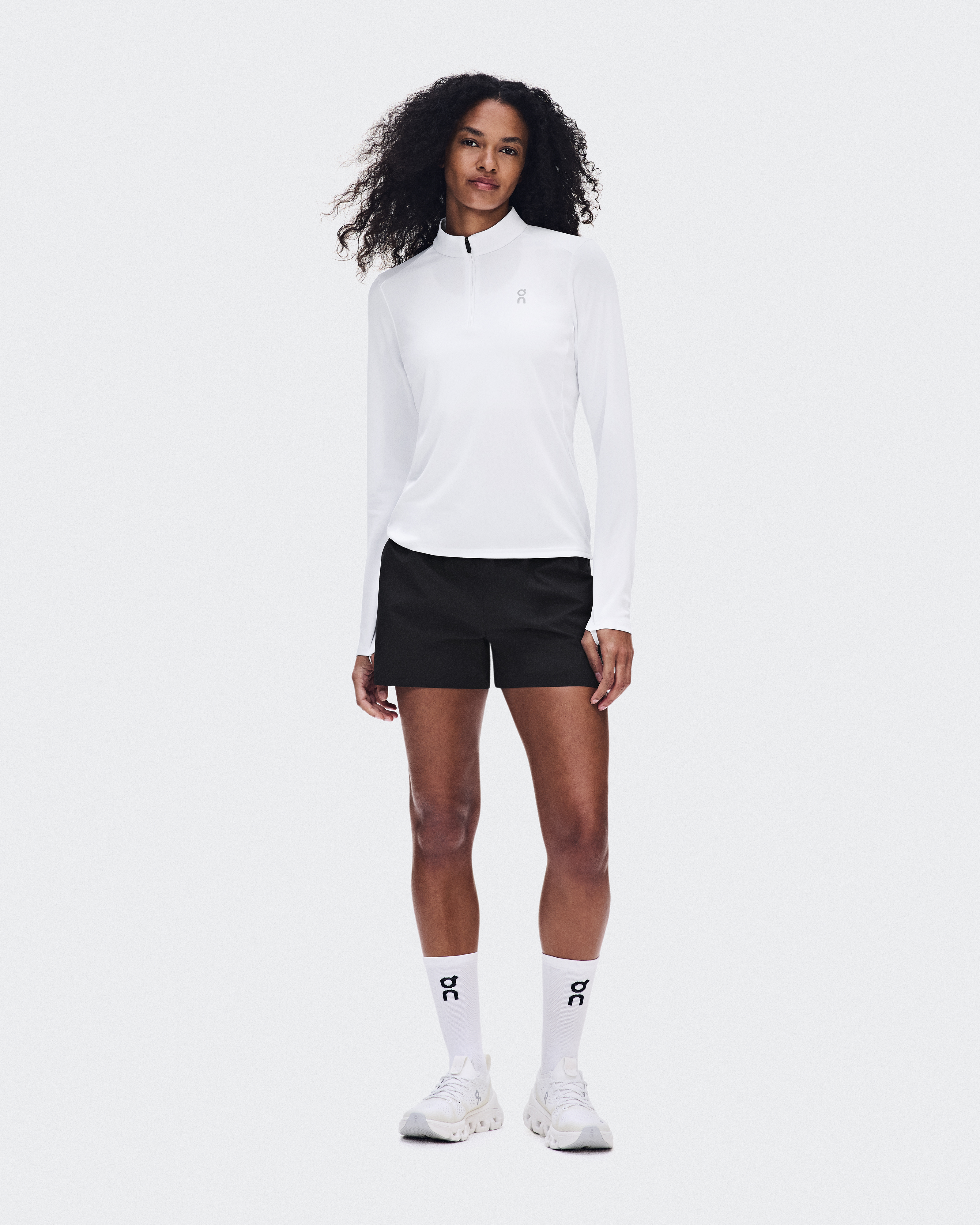 Core 1/4 Zip - White