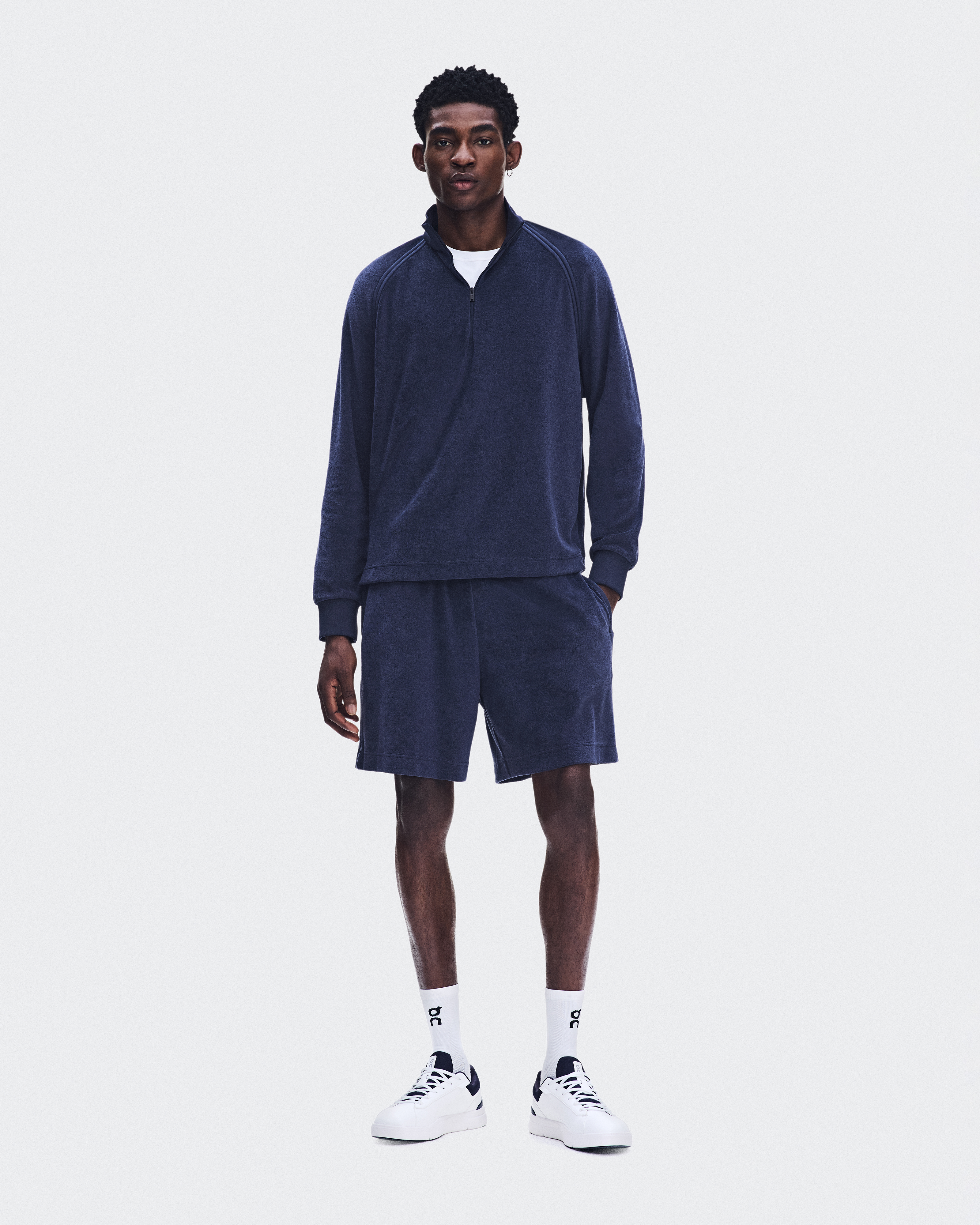 Courtside Pullover Terry - Inkwell