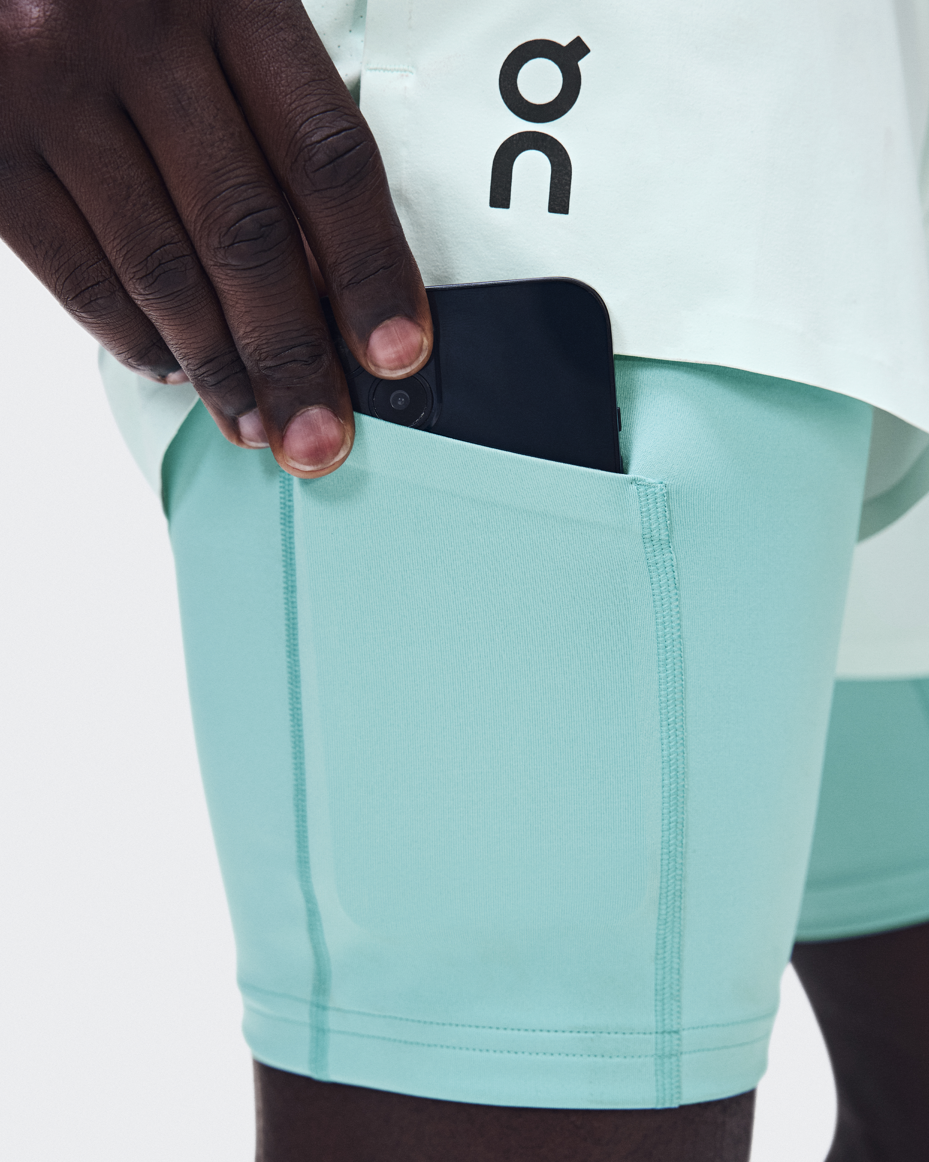 5" Performance 2/1 Shorts - Flurry | Aquamarine