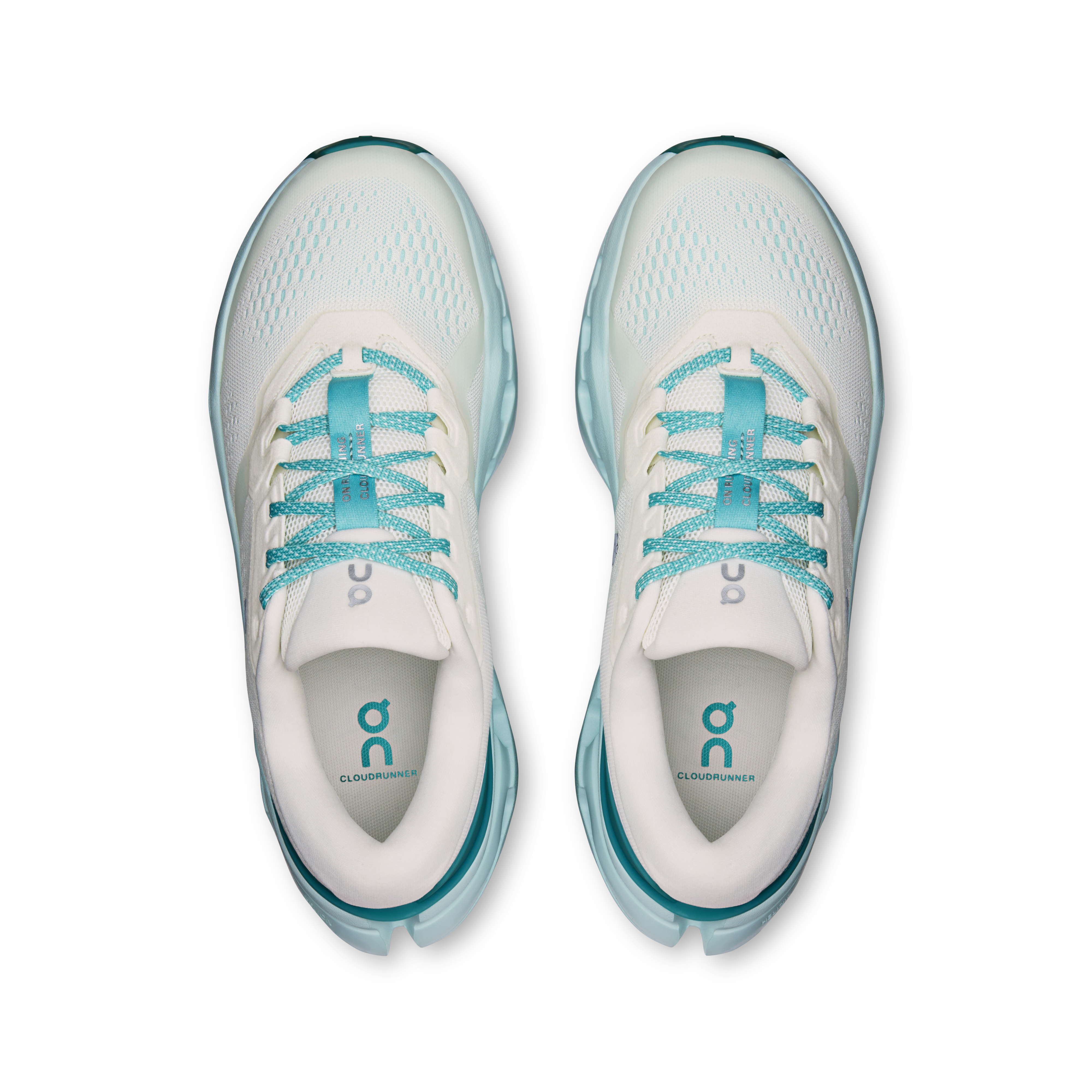 Cloudrunner 3 - Ivory | Aquamarine