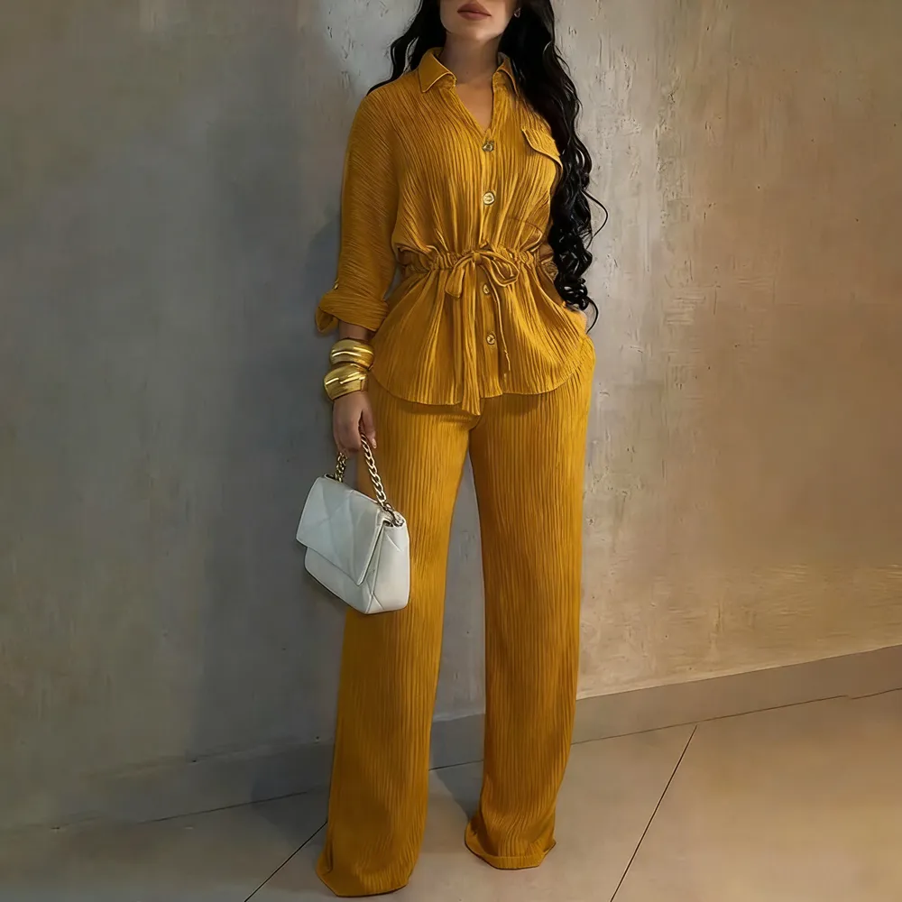 ⚡FINAL SALE⚡-Women's Retro-Style Two-Piece Commuter Suit