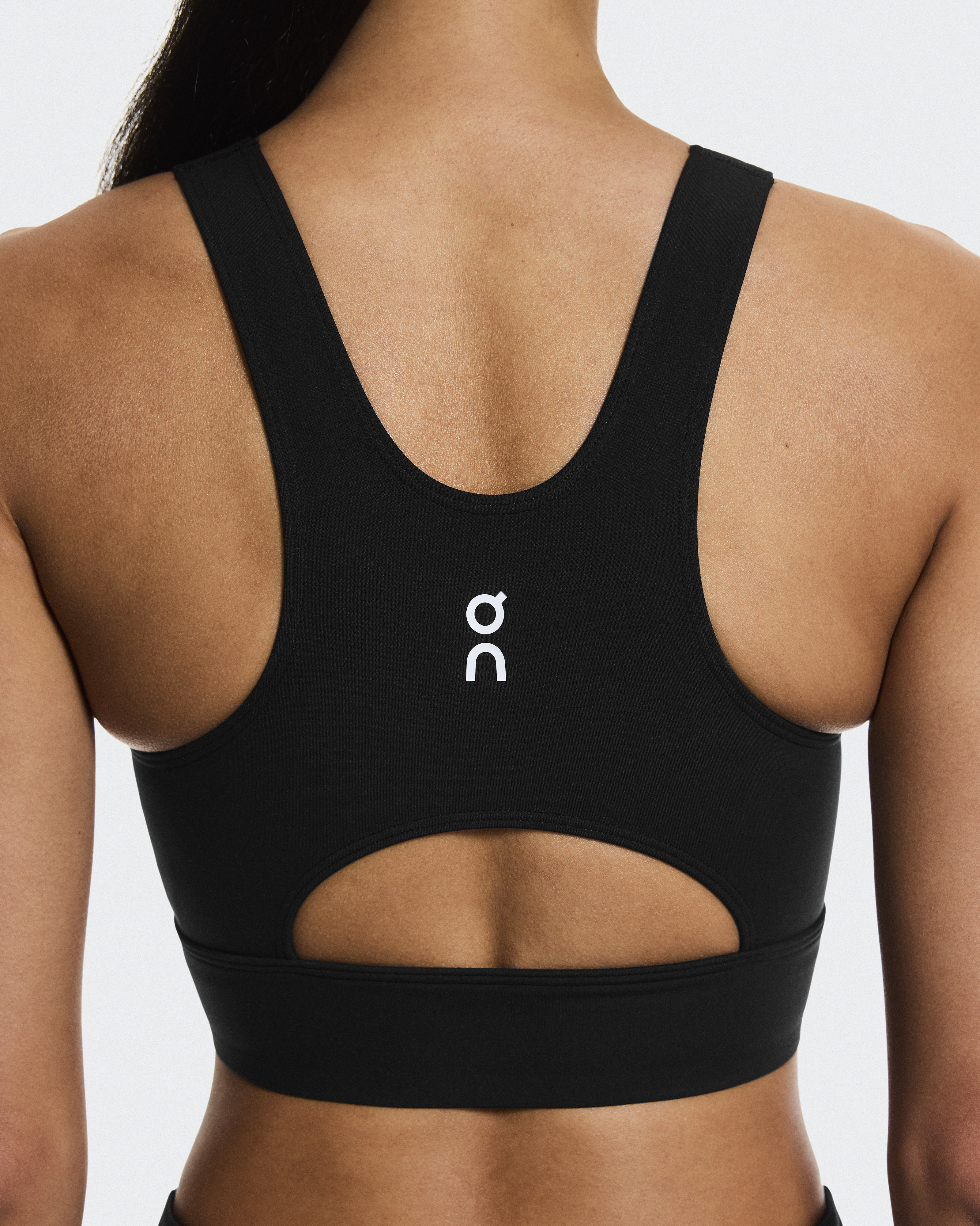Court Crop Top - Black