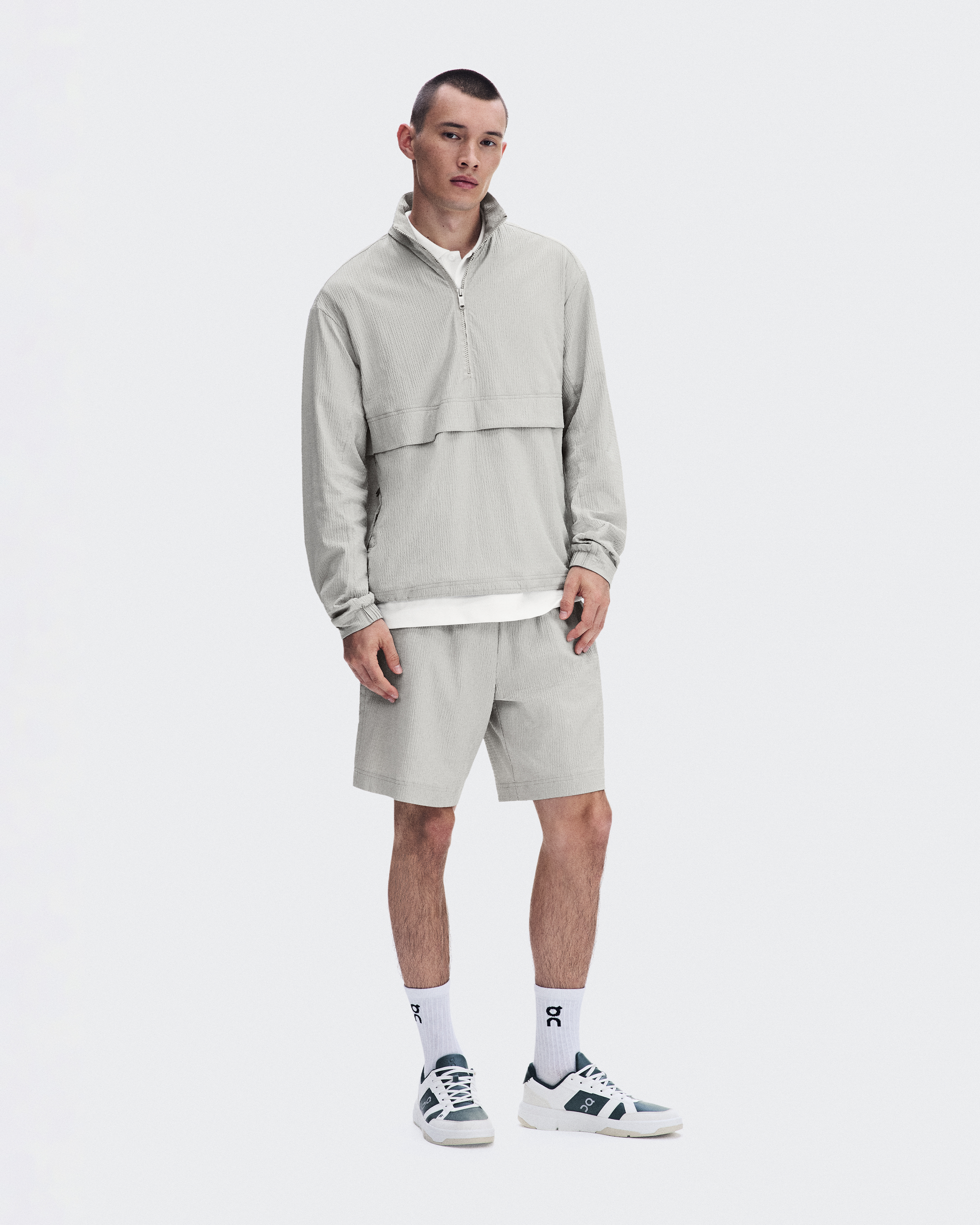 Courtside 1/2 Zip Eaze - Brume