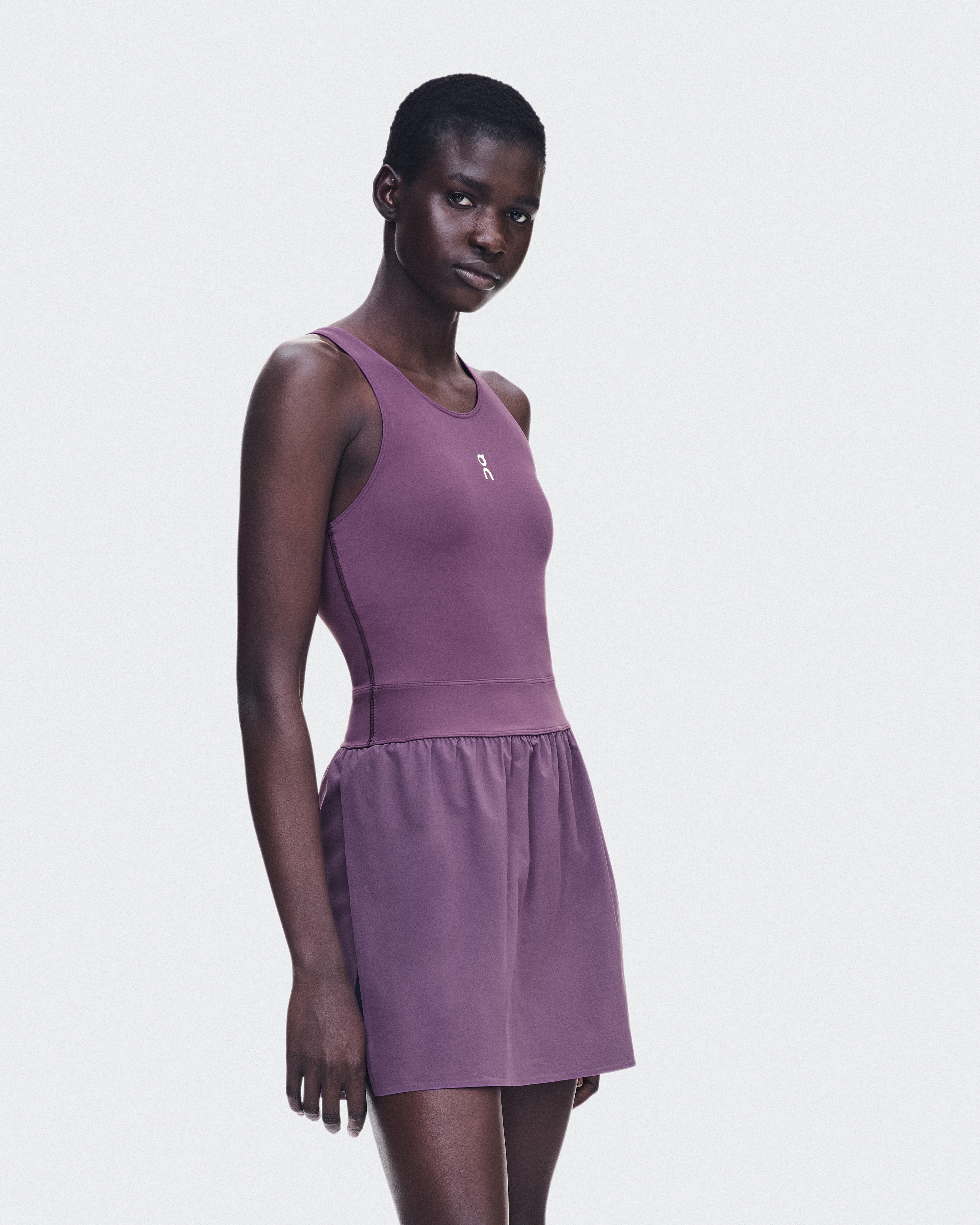 Court Dress Split - Cassis
