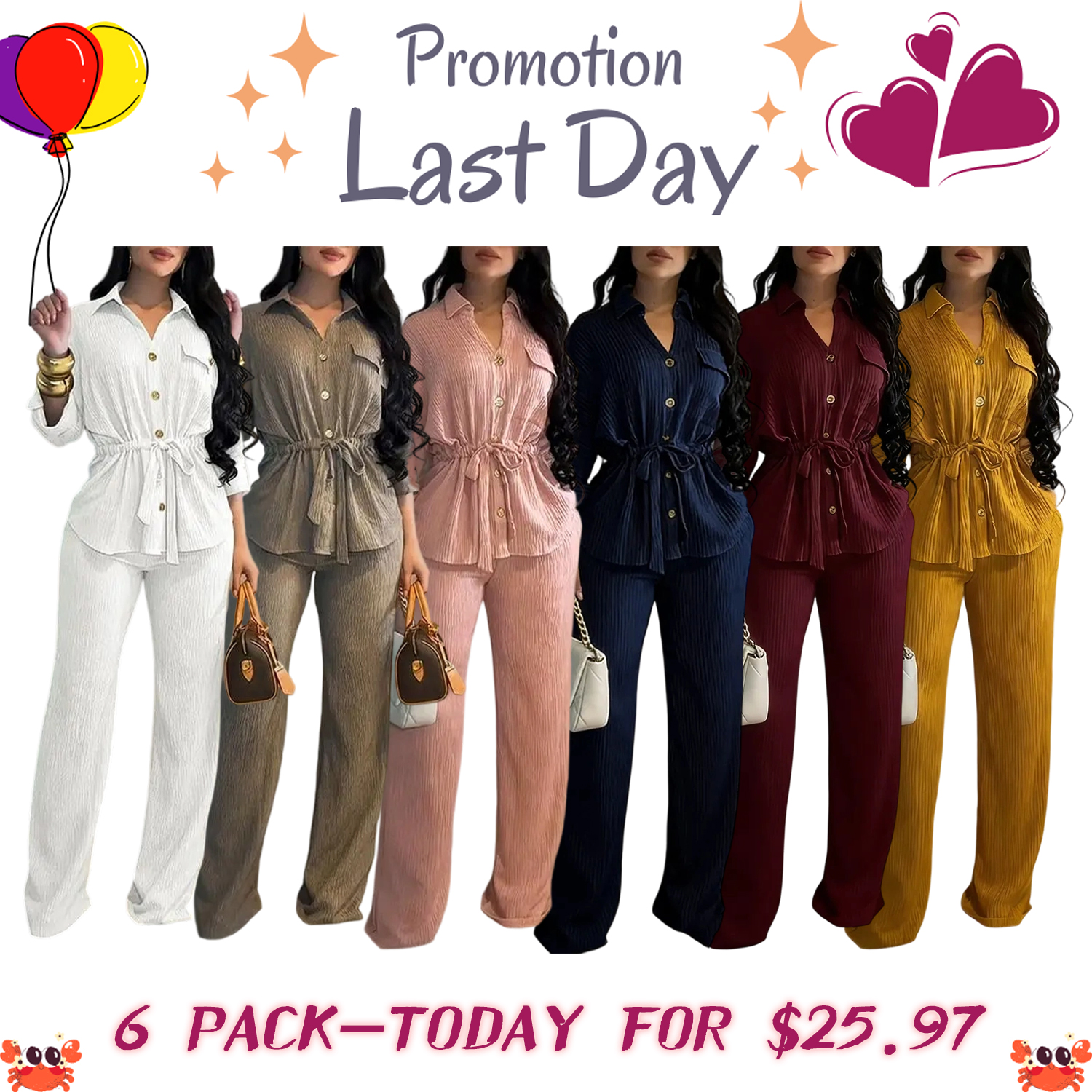 ⚡FINAL SALE⚡-Women's Retro-Style Two-Piece Commuter Suit