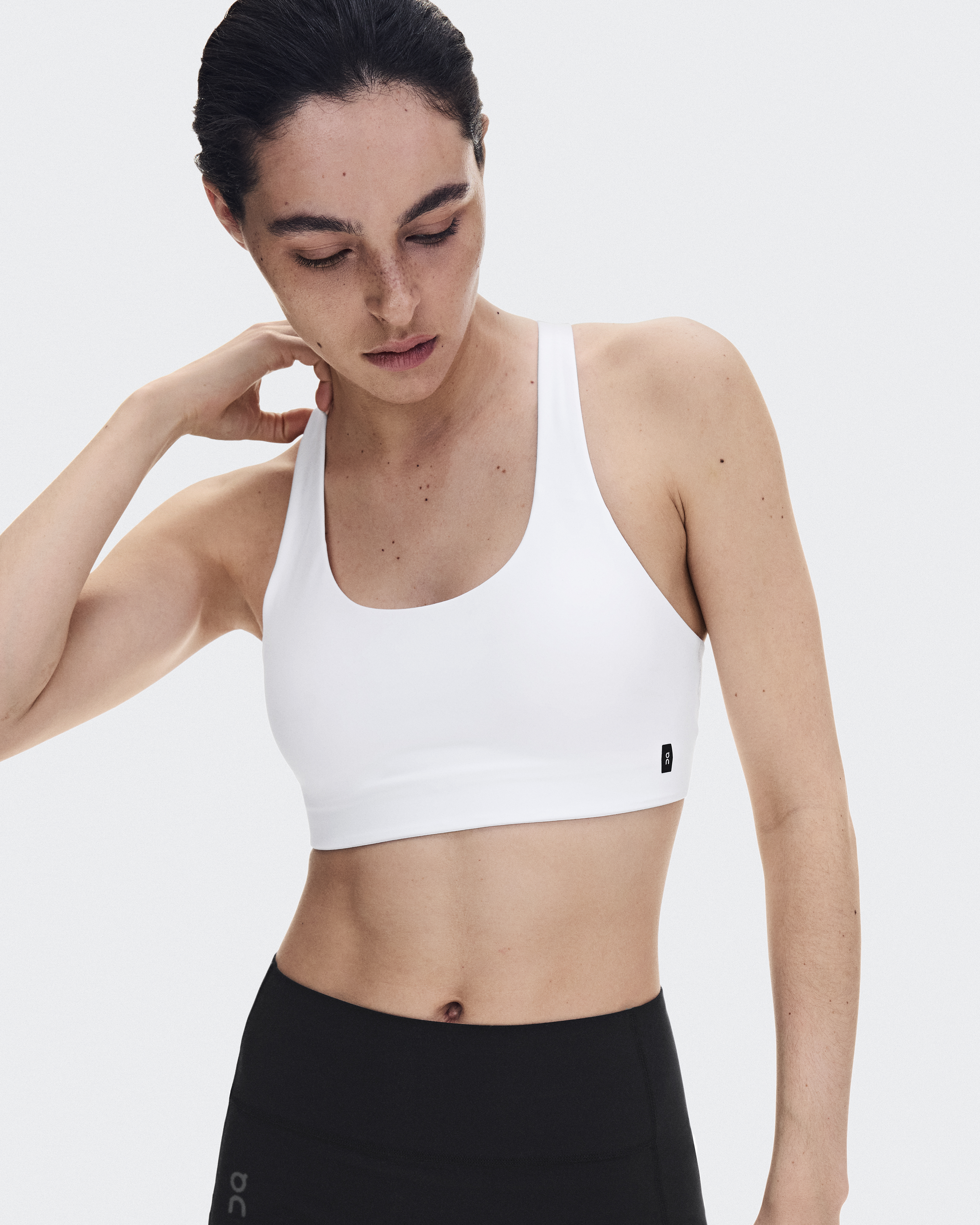 Studio Racerback Bra - White
