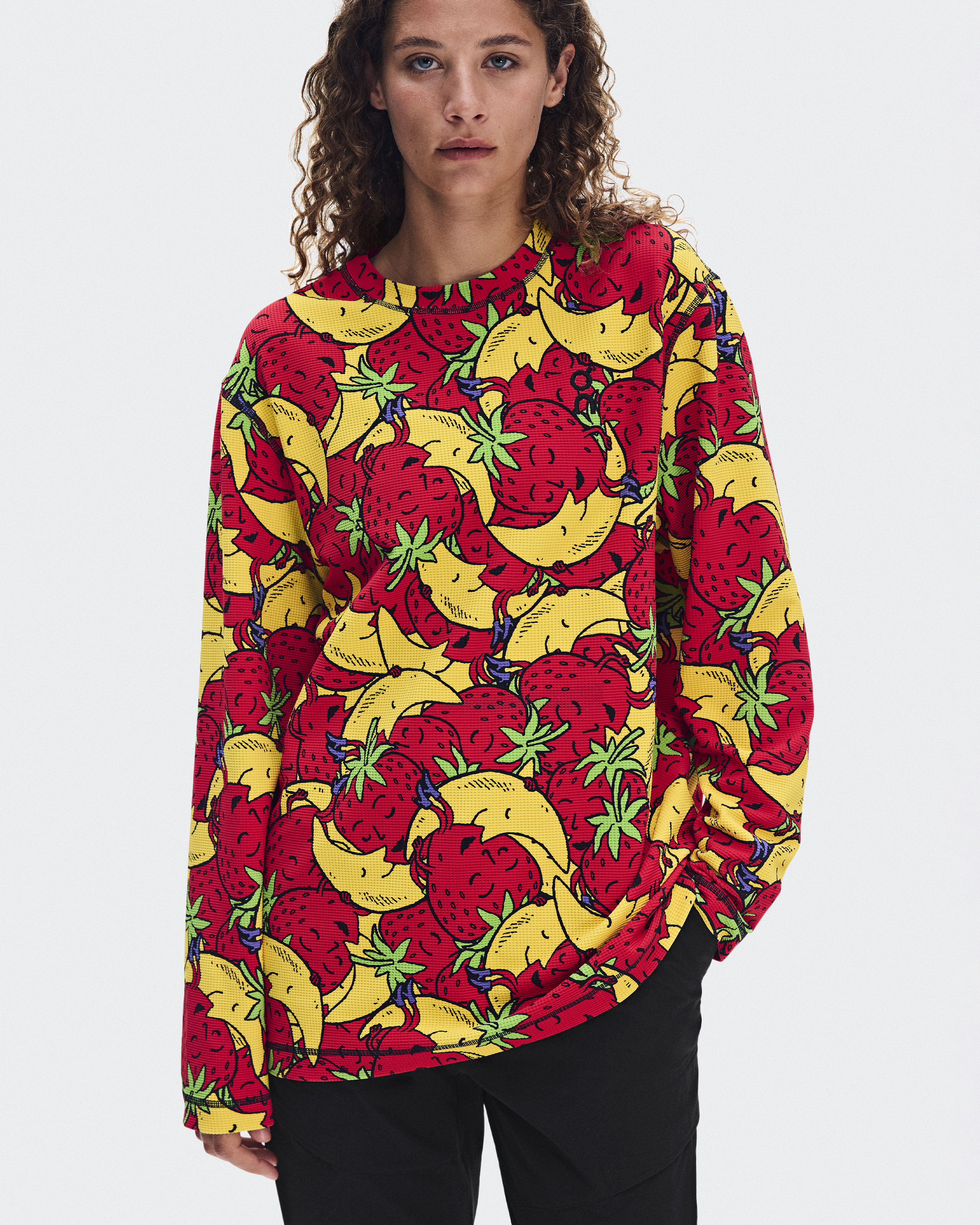 Waffle Long-T SHG - Dandelion | Red