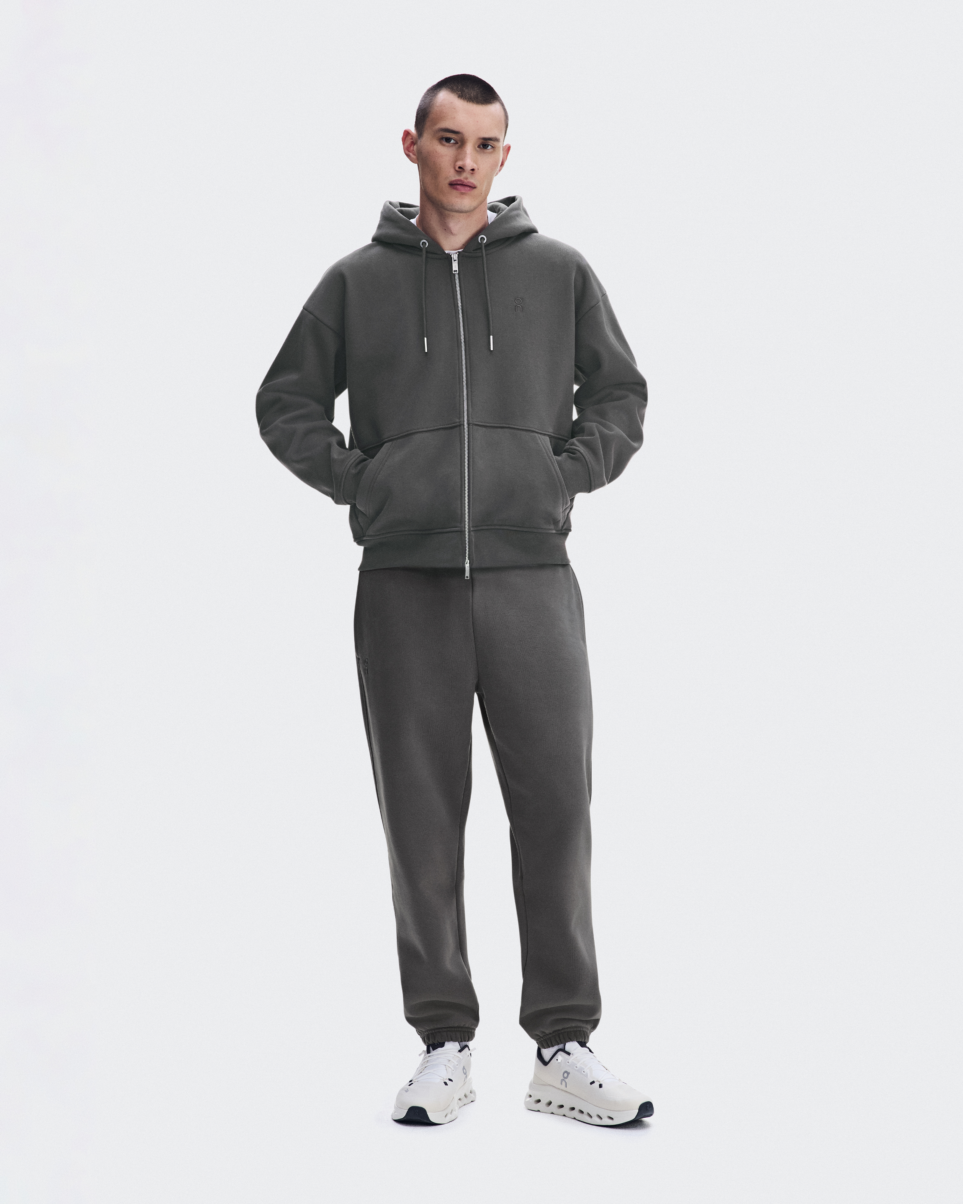 Club Collective Full Zip Hoodie - Ember