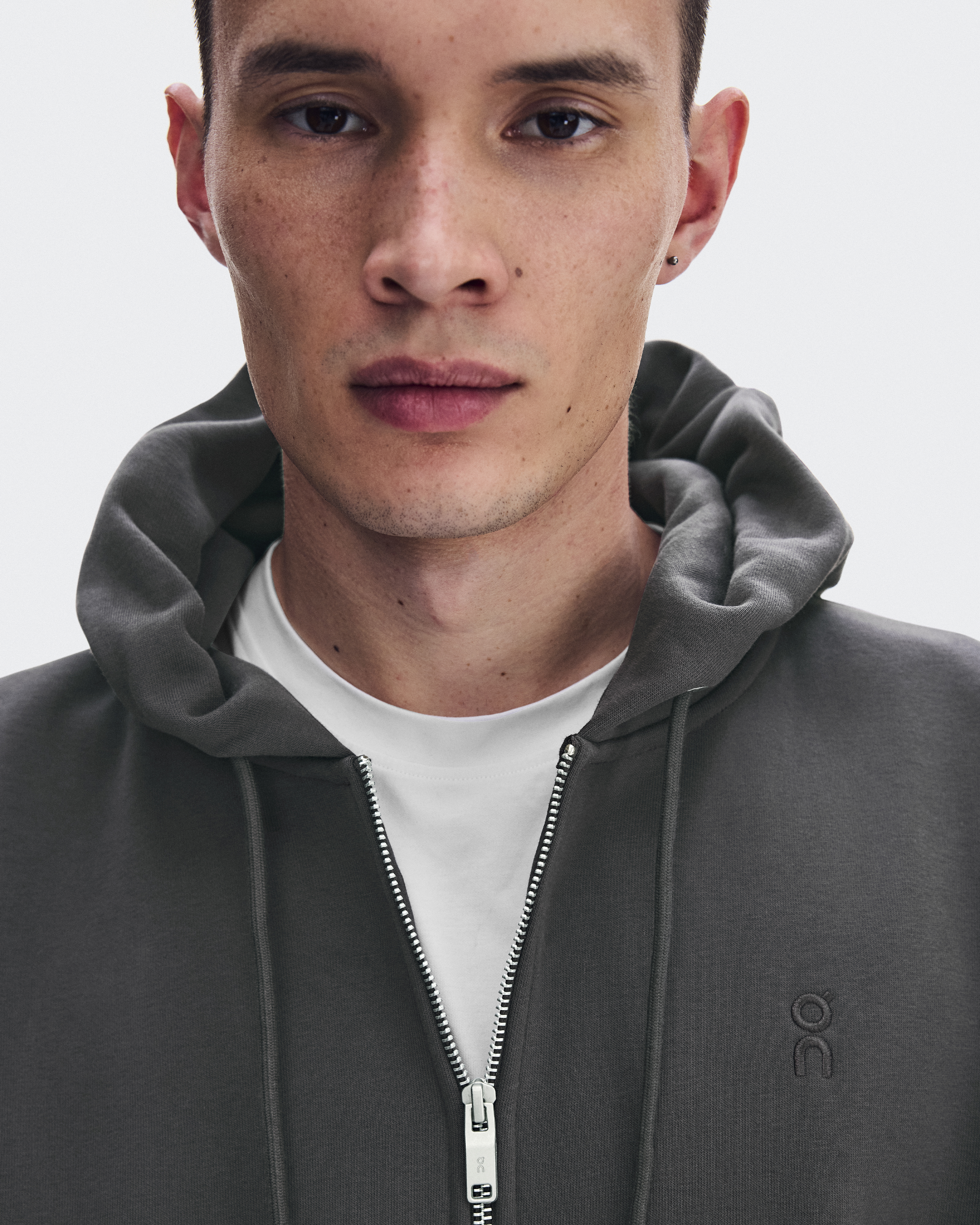 Club Collective Full Zip Hoodie - Ember