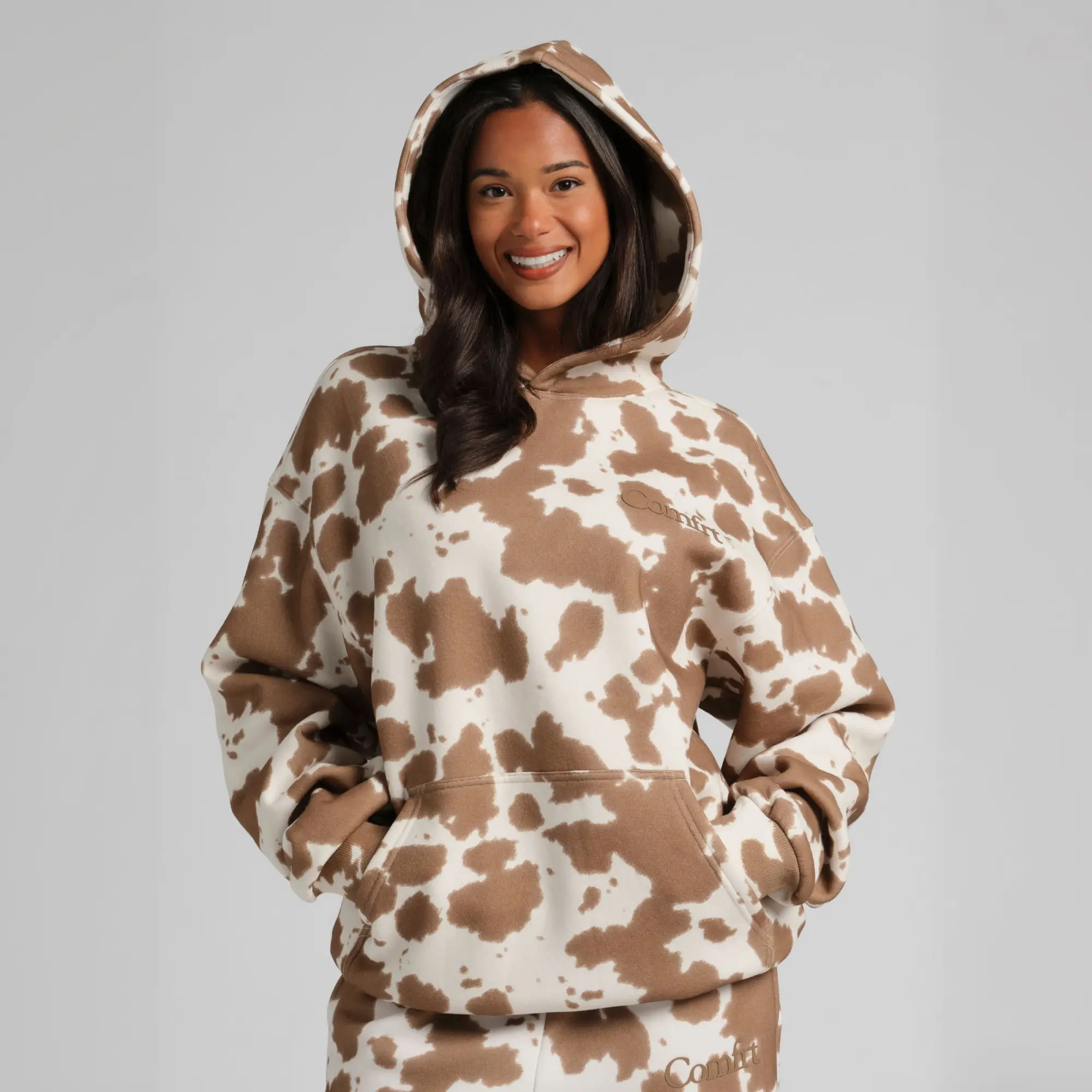 Oversized Minimalist Hoodie - Super Soft Cotton Blend