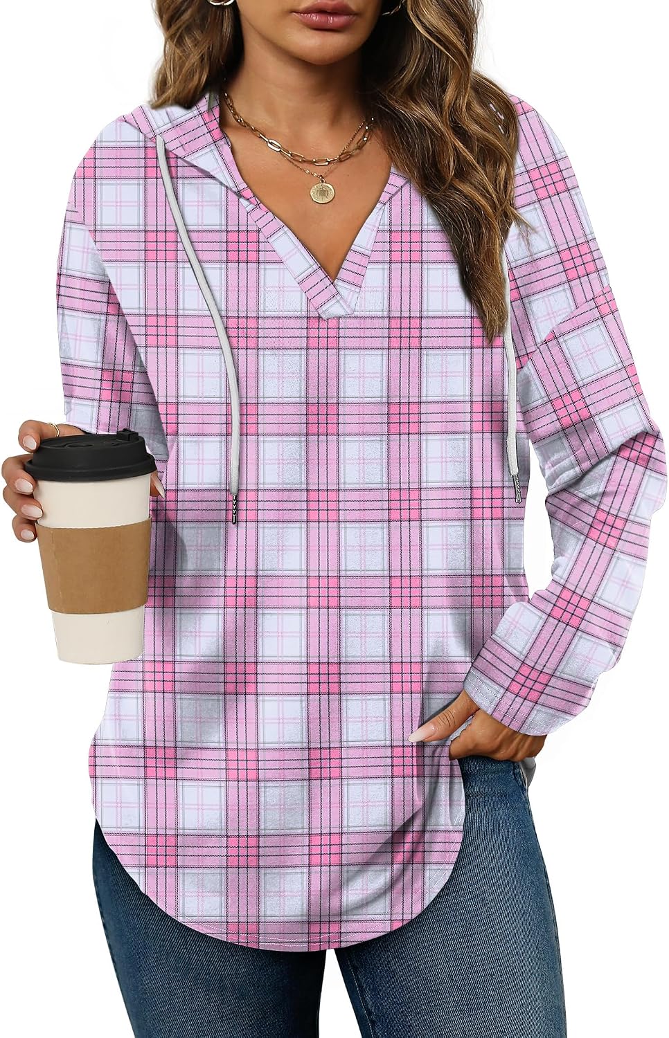 Womens Fashion Tops Hoodies for Women Pullover Oversized Sweatshirts Long SLeeve Shirts Loose Fit