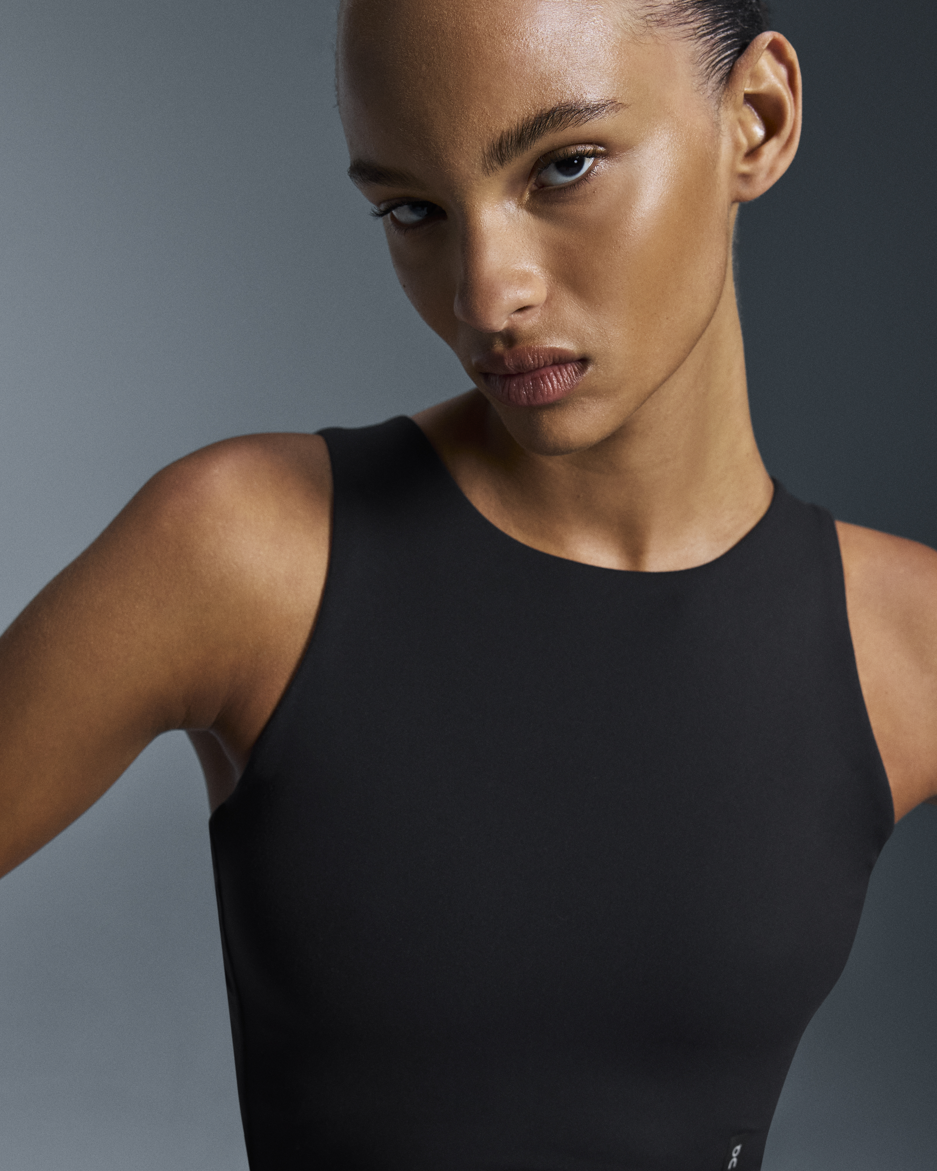 Core 2-in-1 Crop - Black