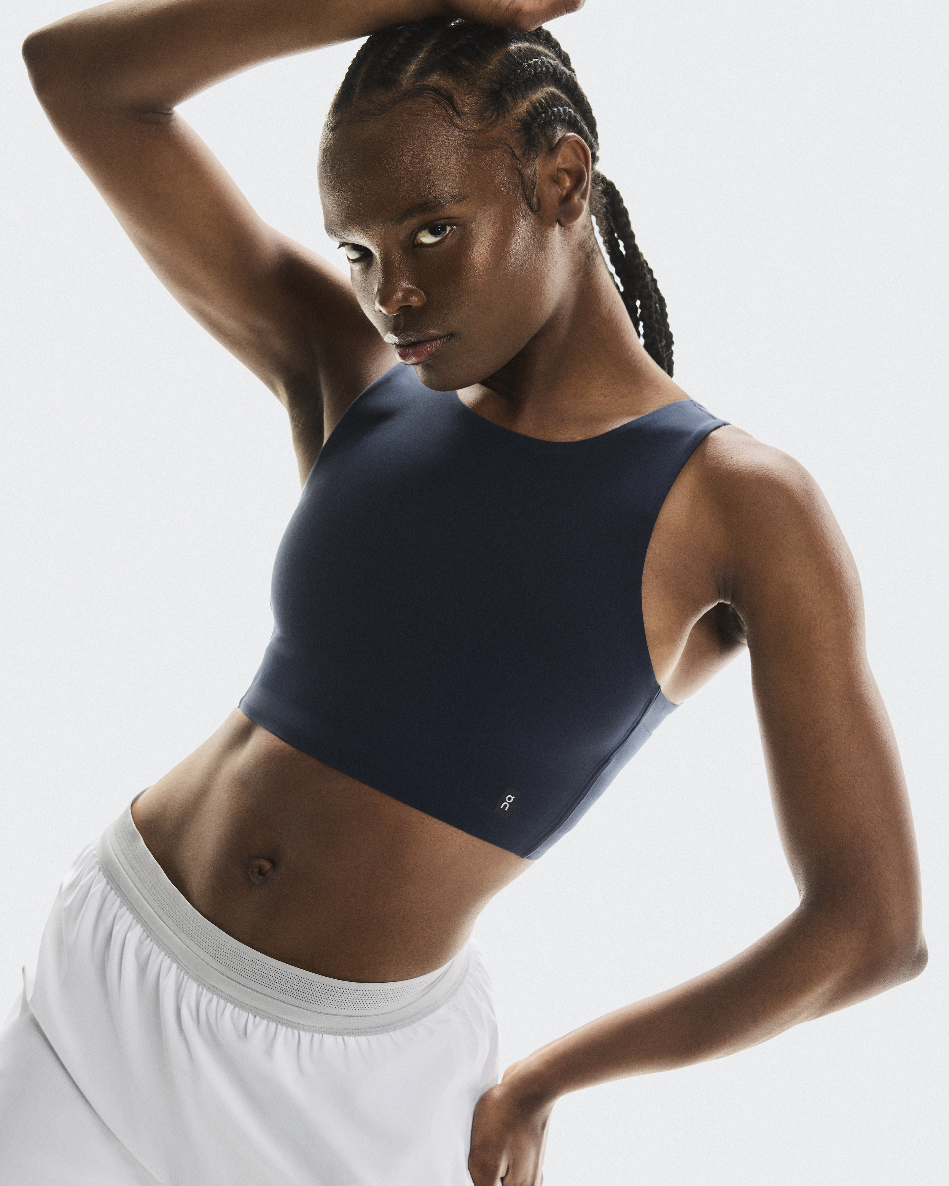 Core 2-in-1 Crop - Navy