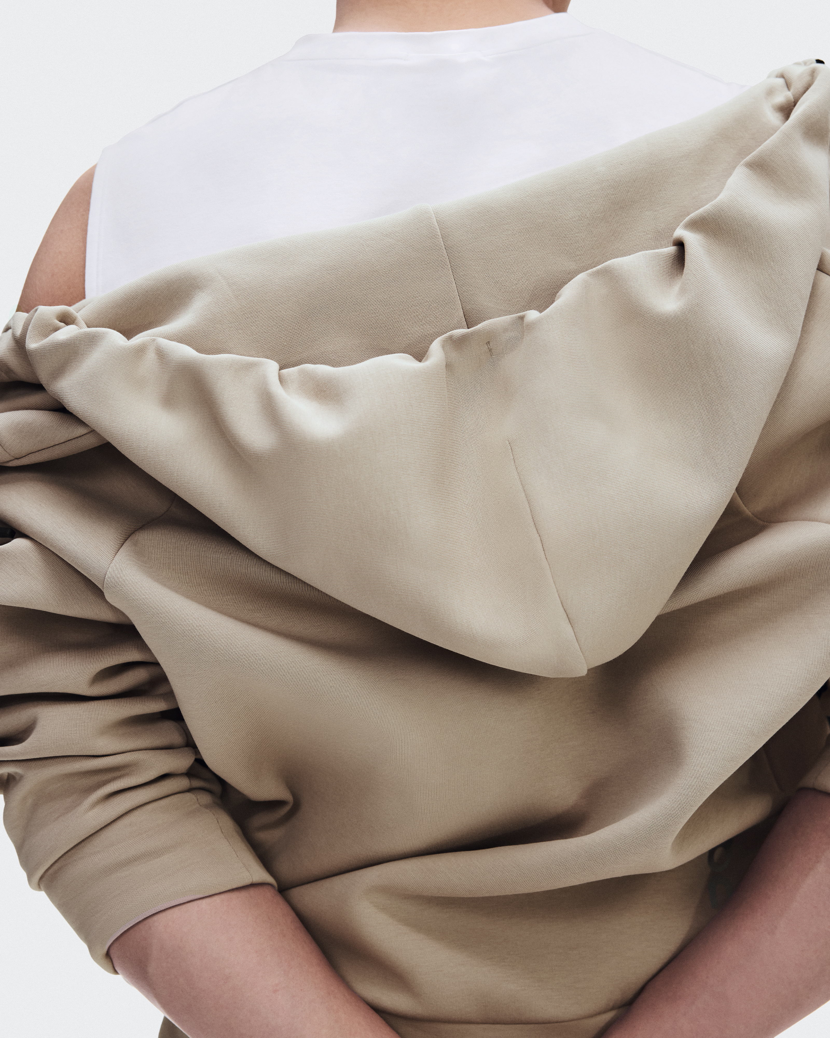 Focus Tech Zip Hoodie - Desert