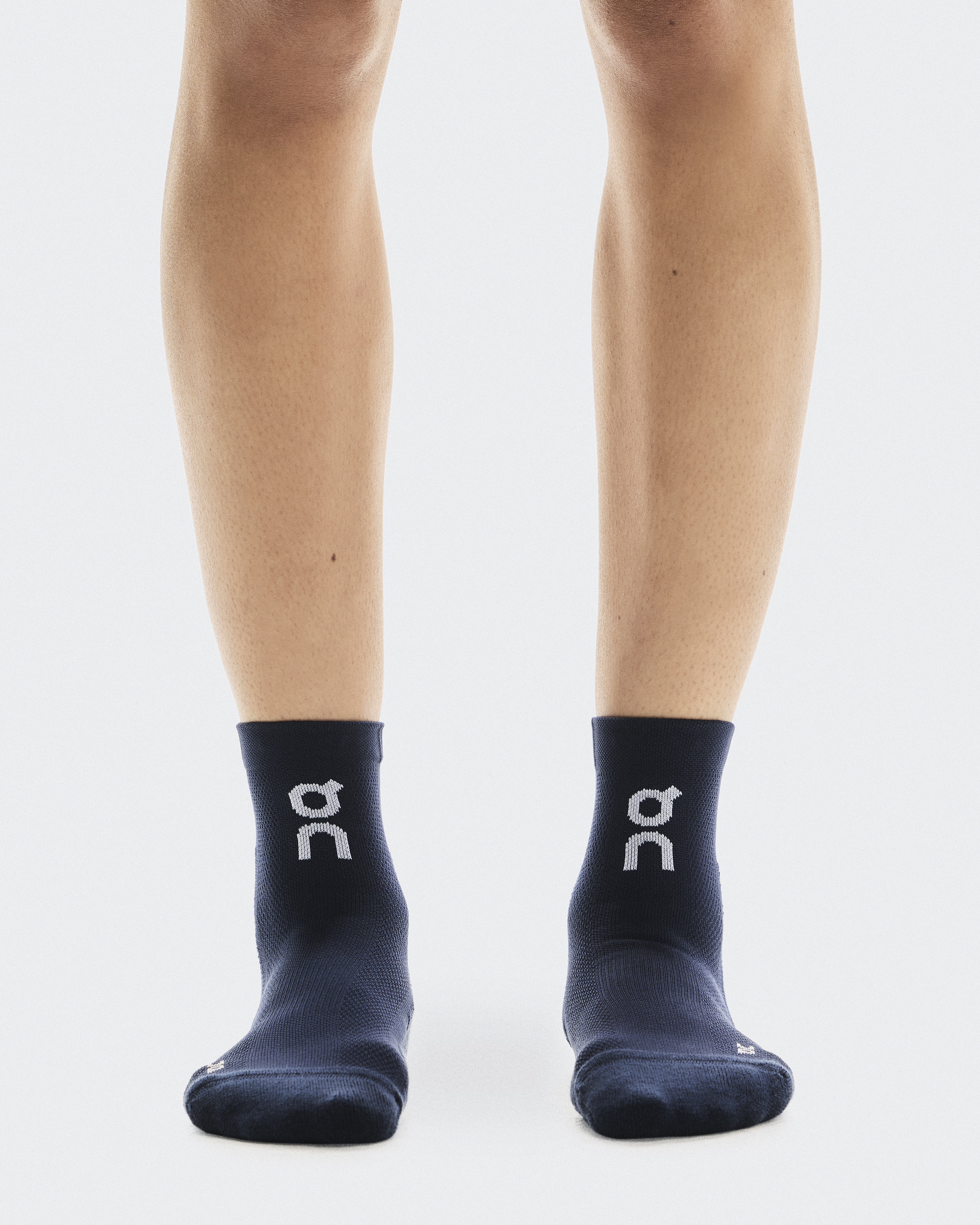 Core Run Sock Mid 2P - Navy