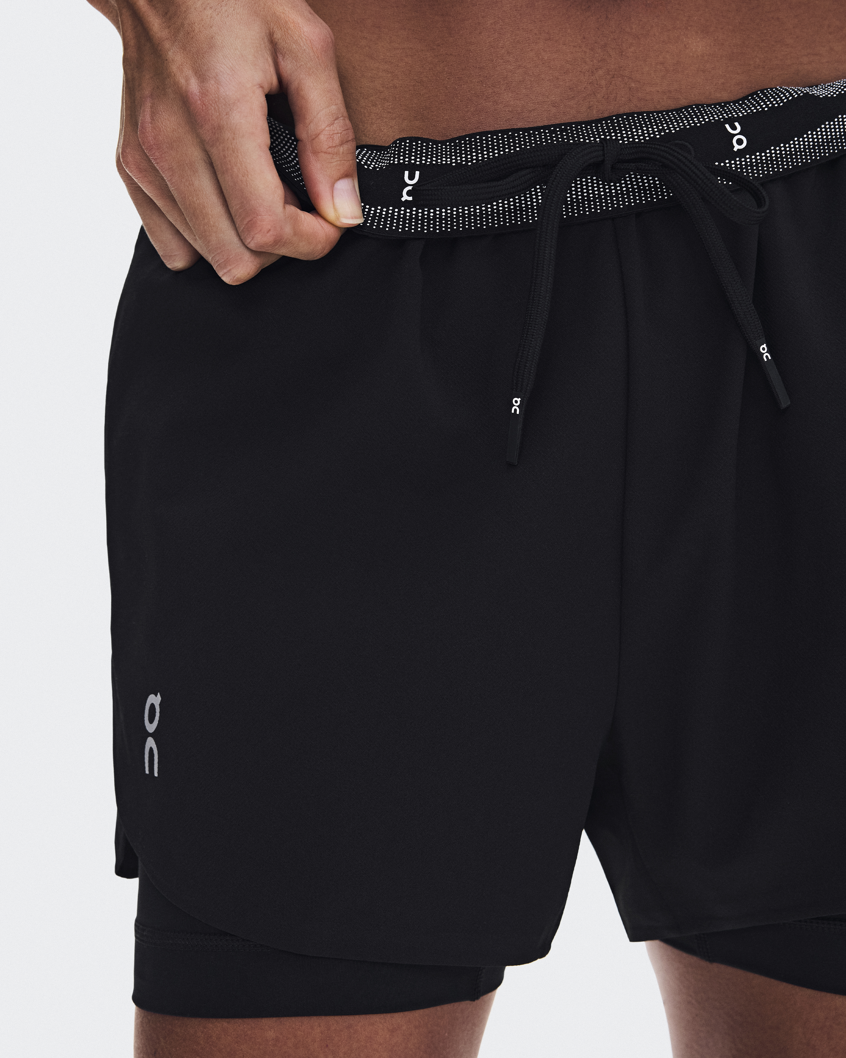 Train 2-in-1 Shorts - Black