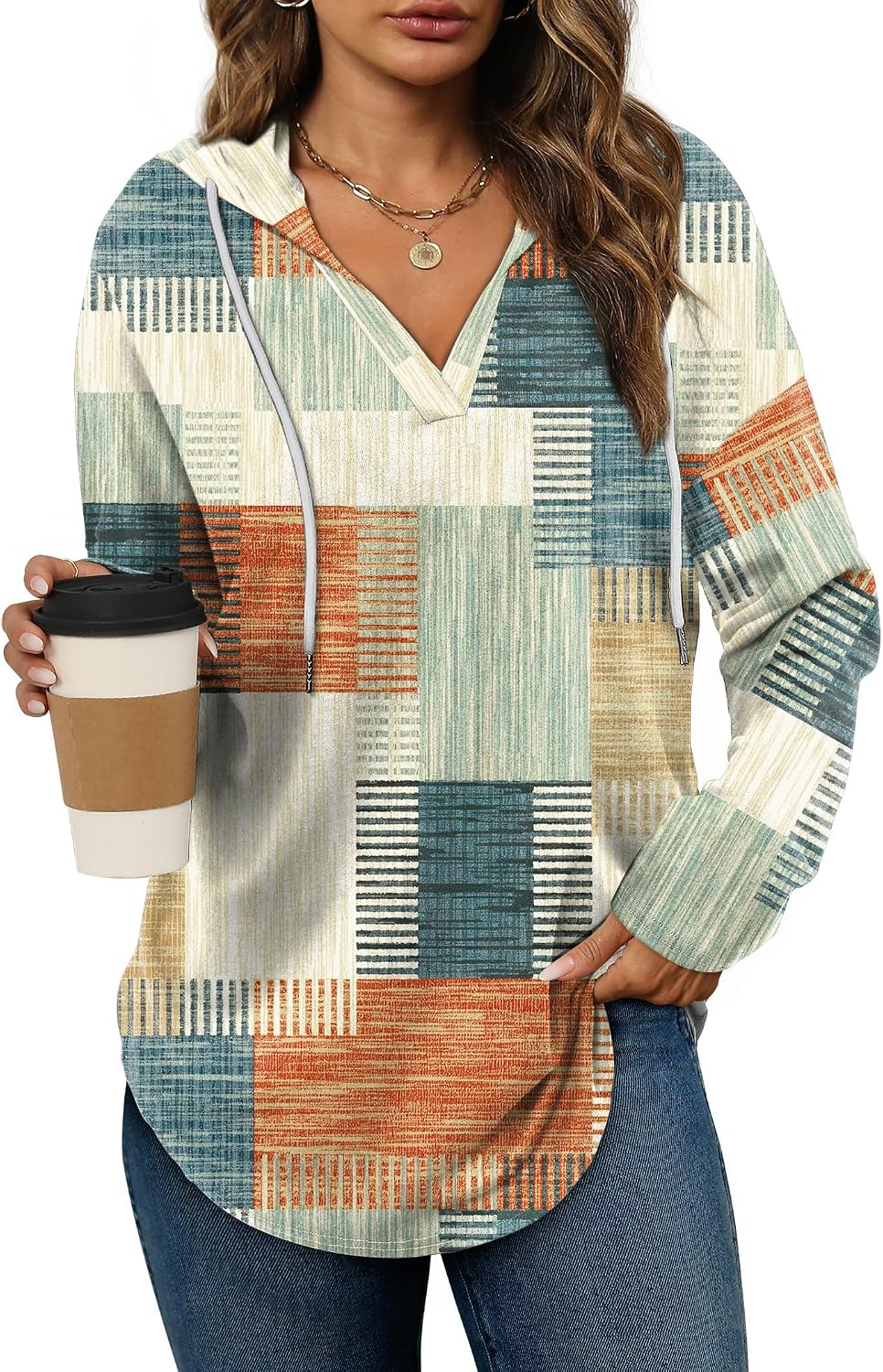 Womens Fashion Tops Hoodies for Women Pullover Oversized Sweatshirts Long SLeeve Shirts Loose Fit