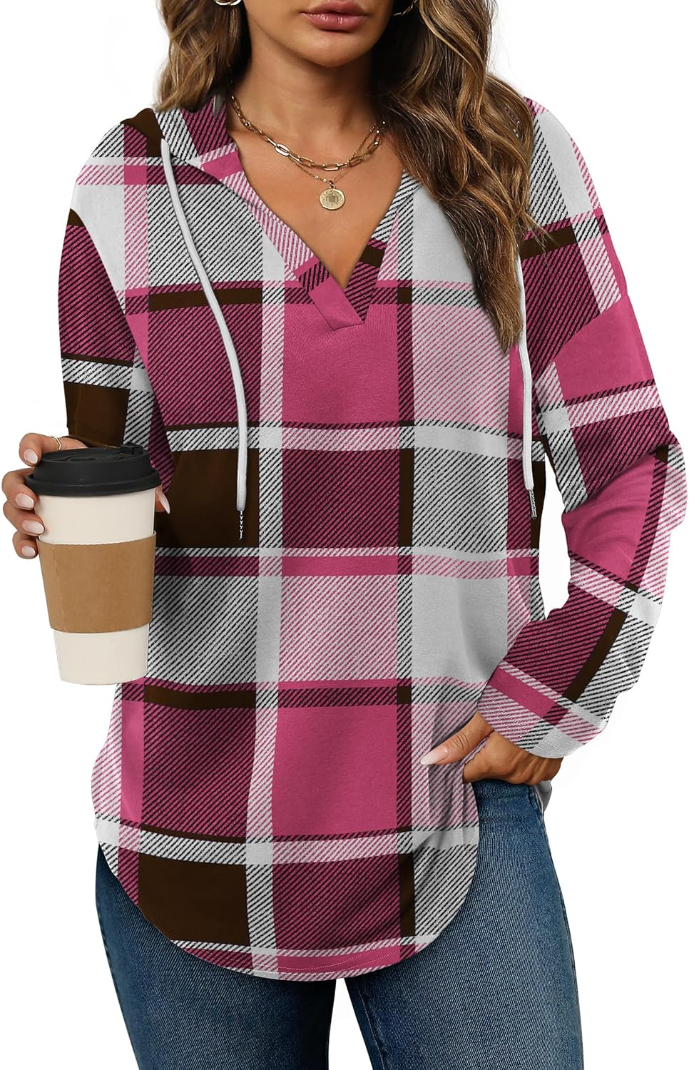 Womens Fashion Tops Hoodies for Women Pullover Oversized Sweatshirts Long SLeeve Shirts Loose Fit