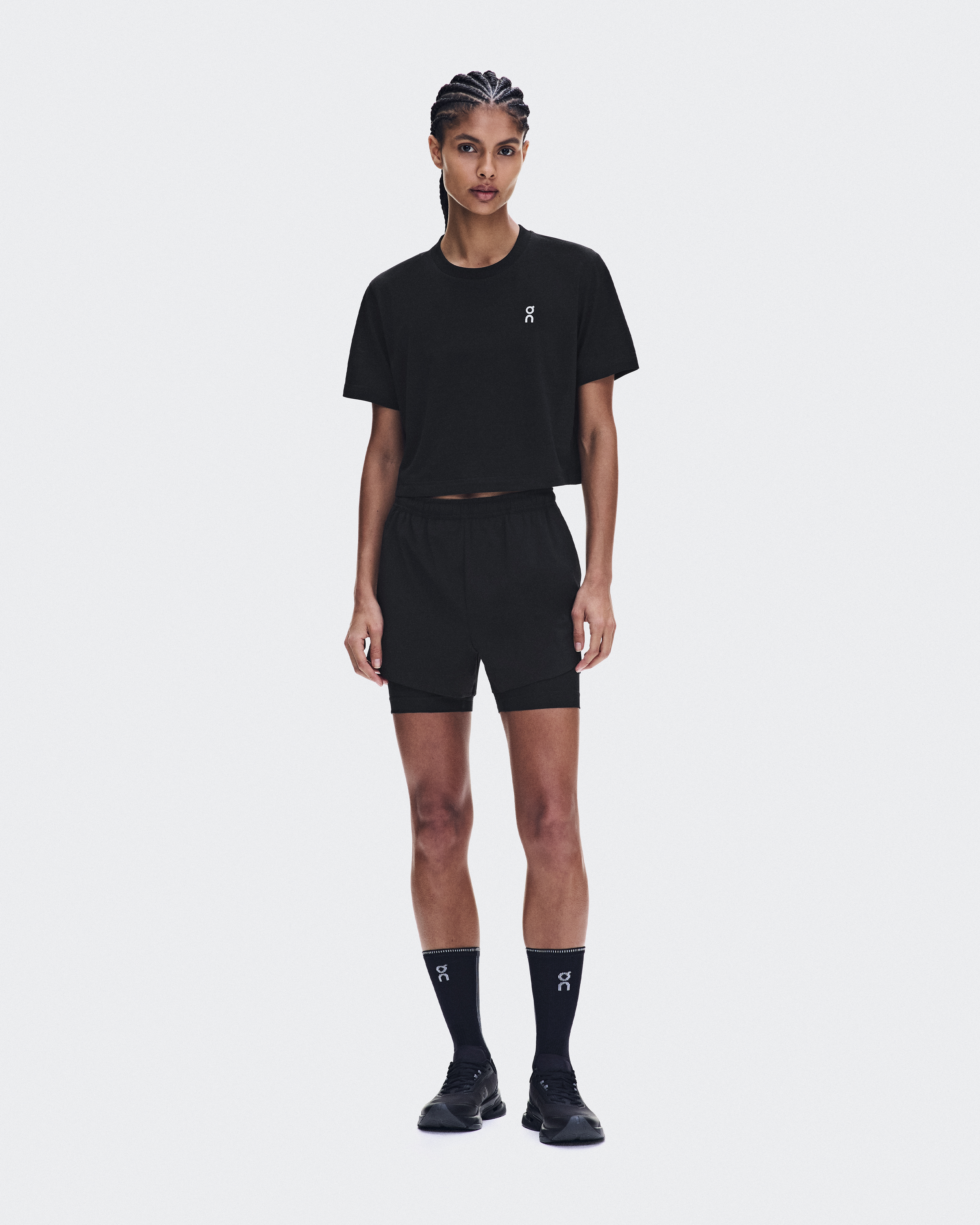 Train-T Crop - Black