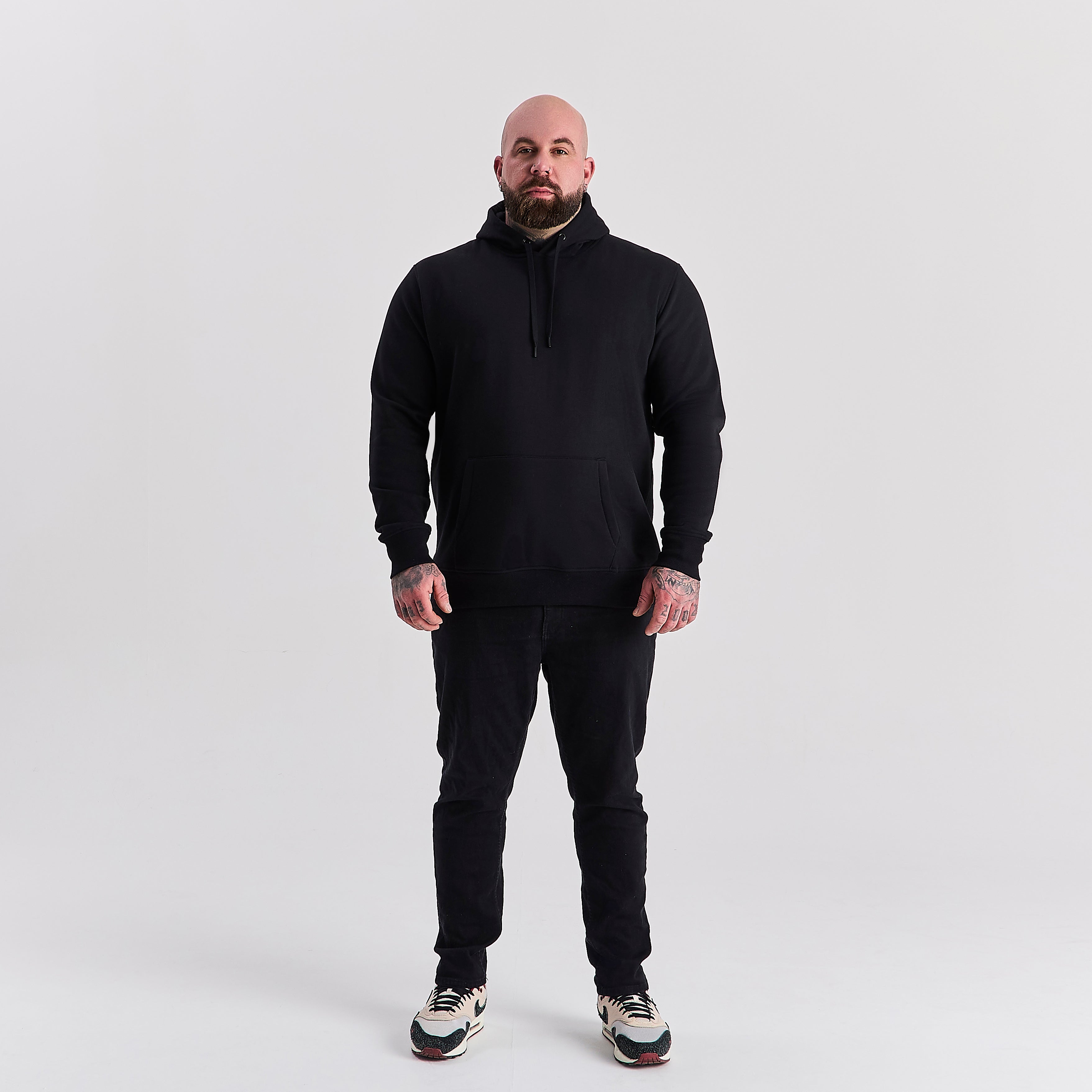 Black Hoodie & Jogger Set