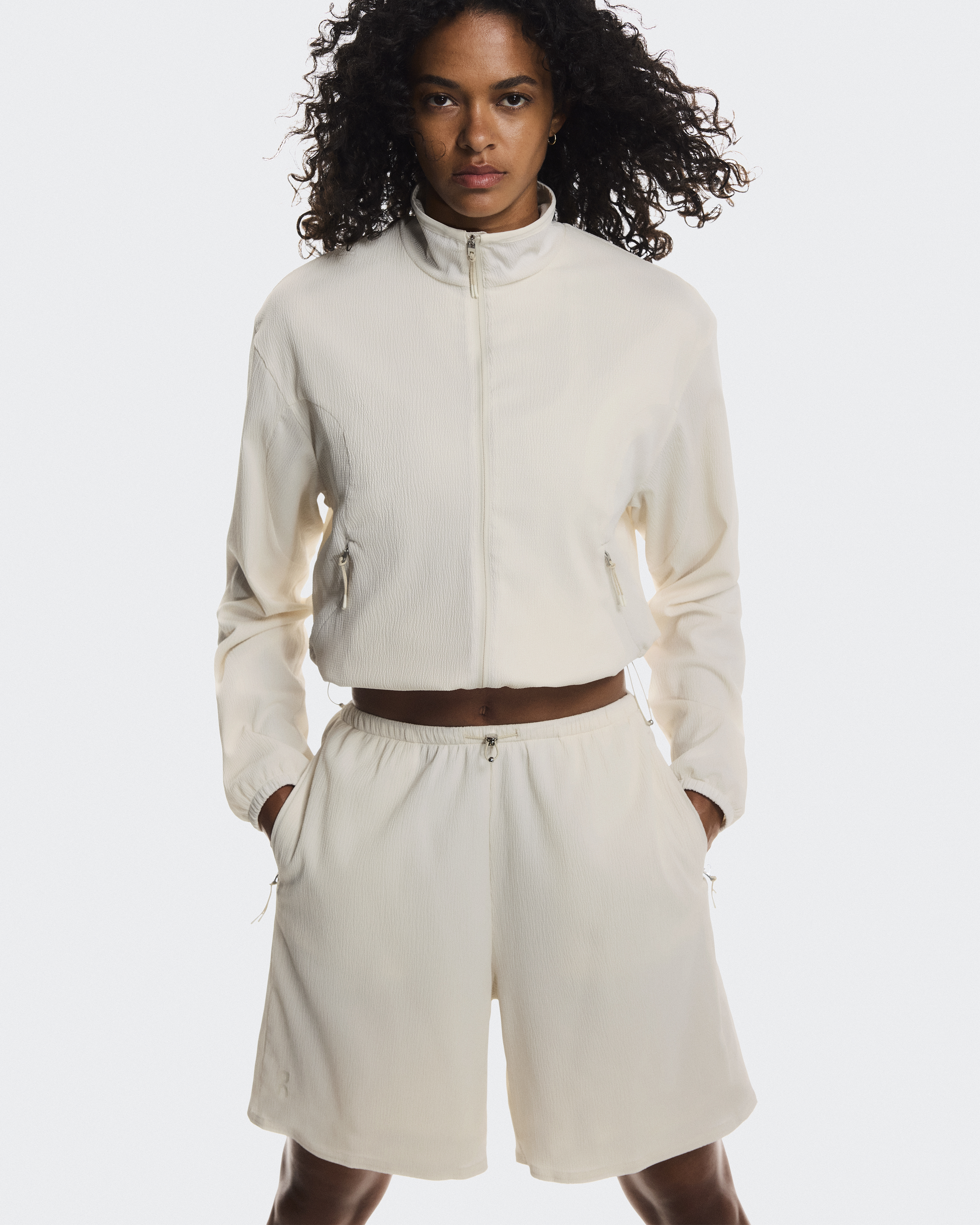 Track Jacket - Cream