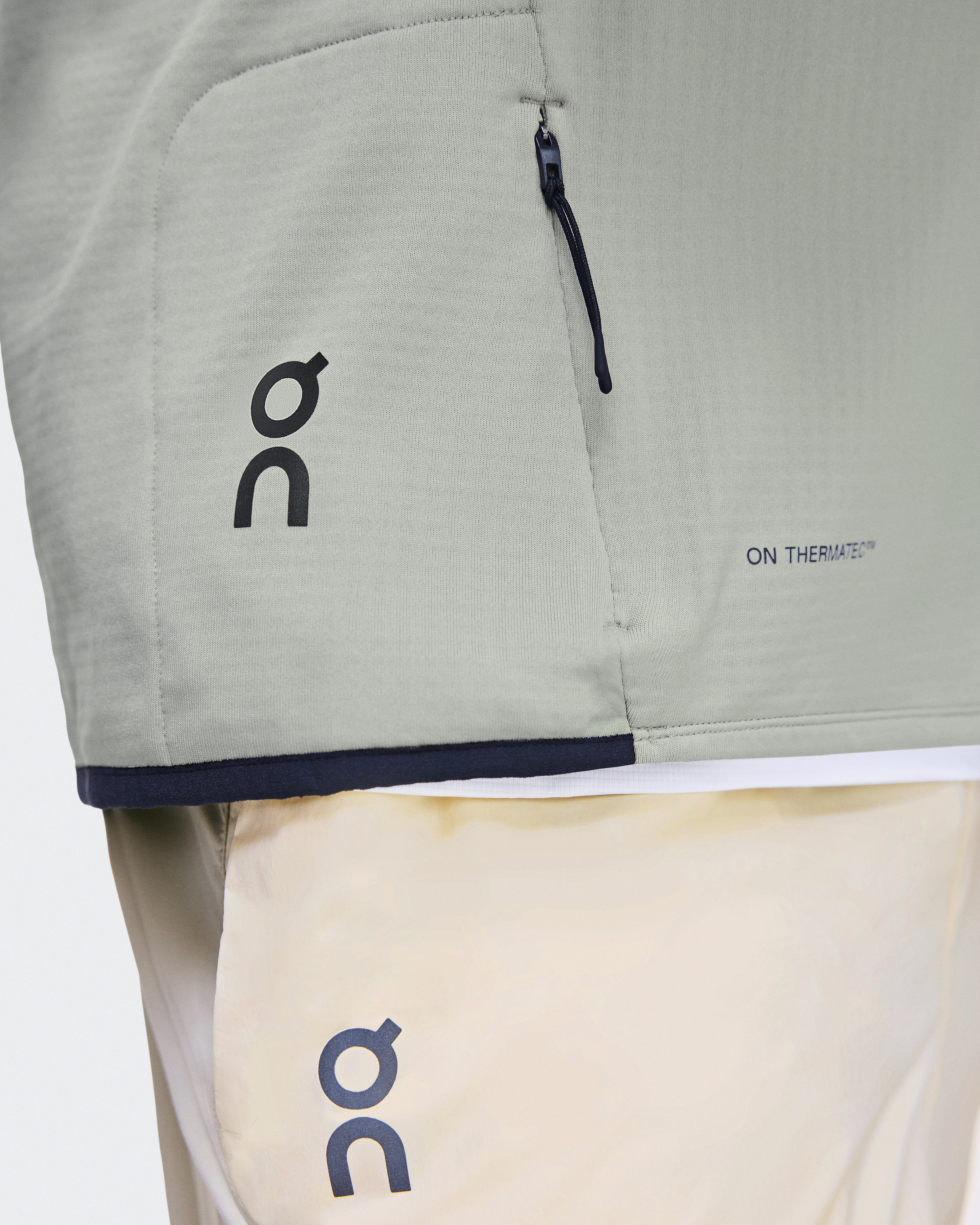 Climate Zip Hoodie - Brume