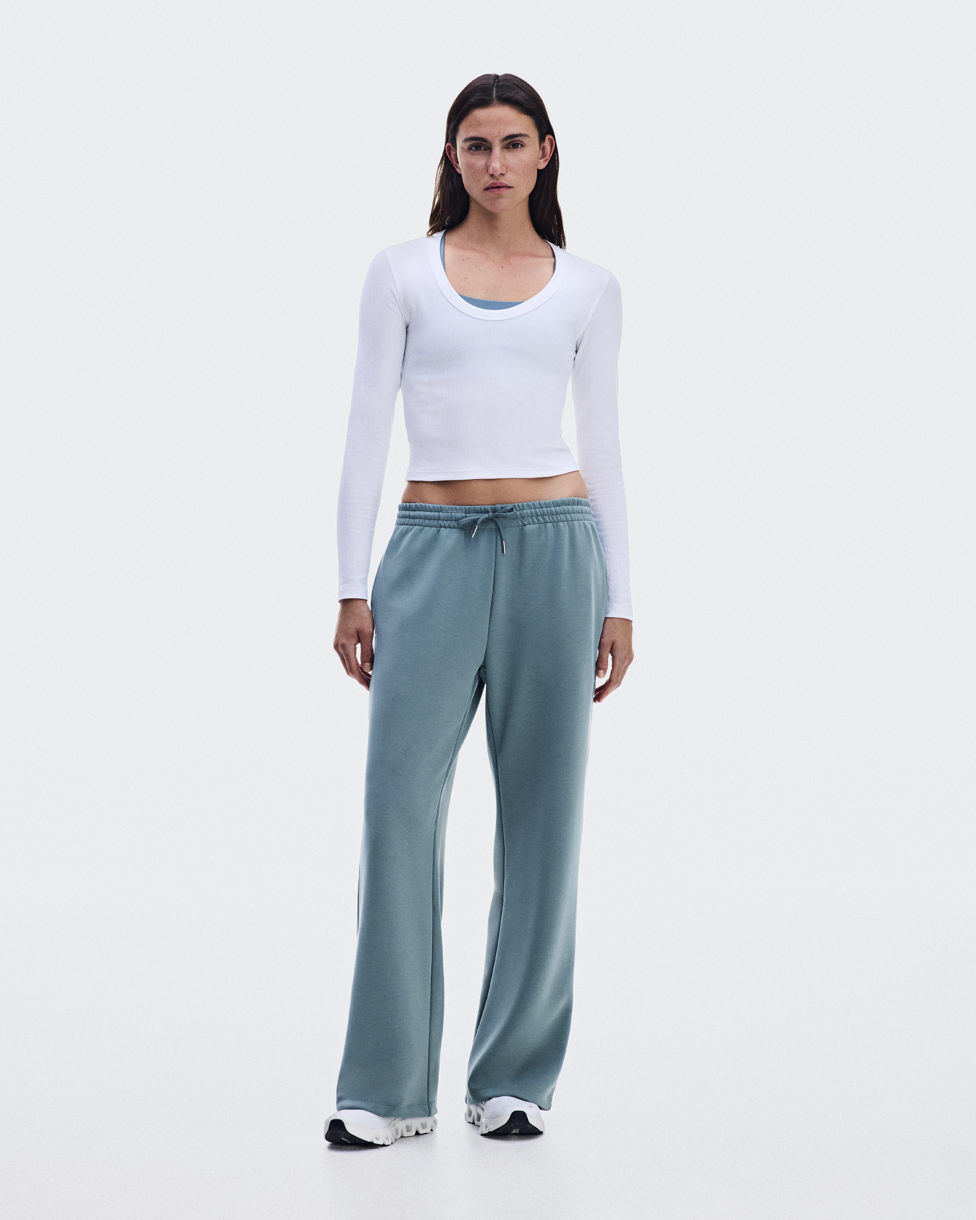 Studio Pants Wide - Agave