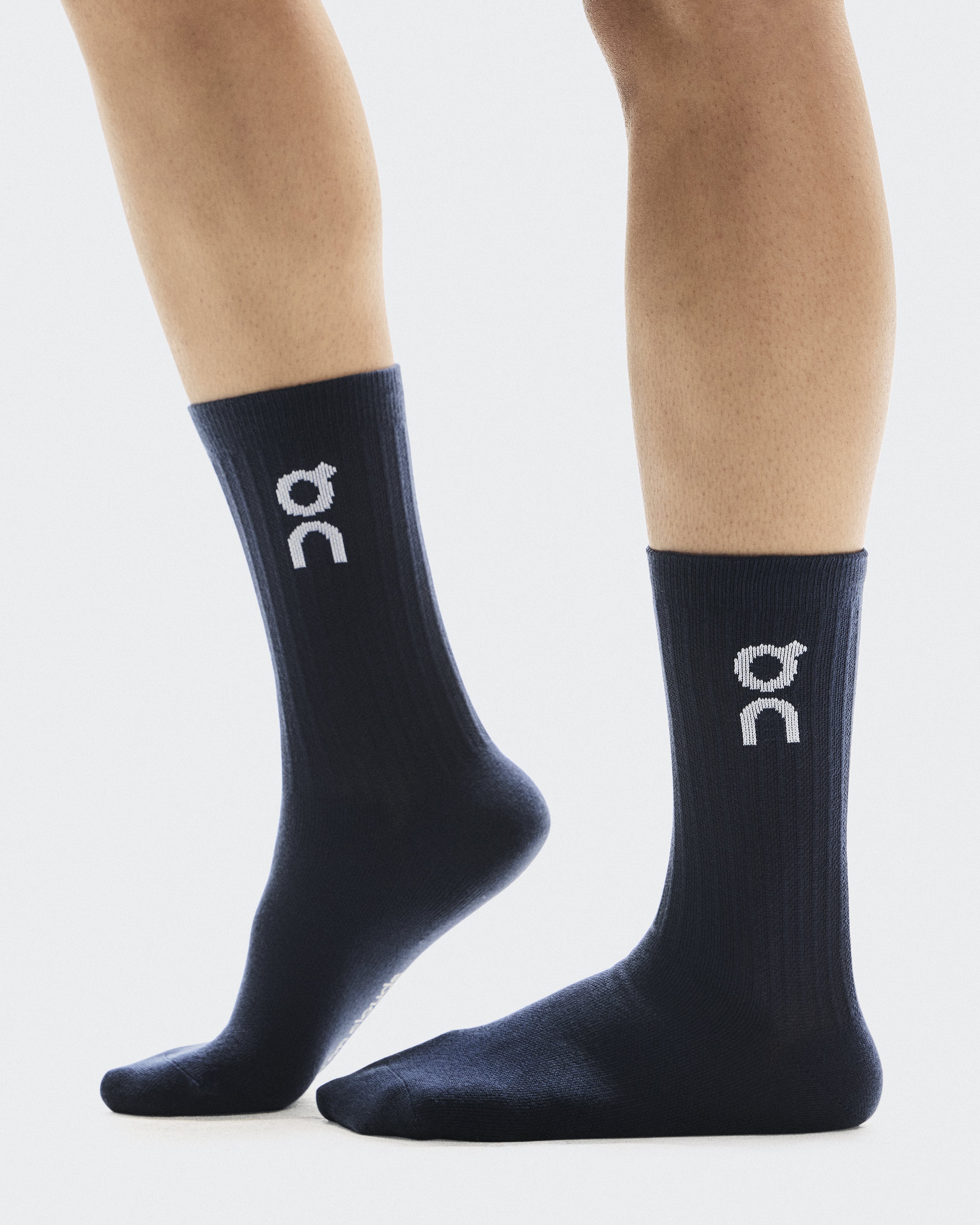 Logo Sock High 3P - Navy