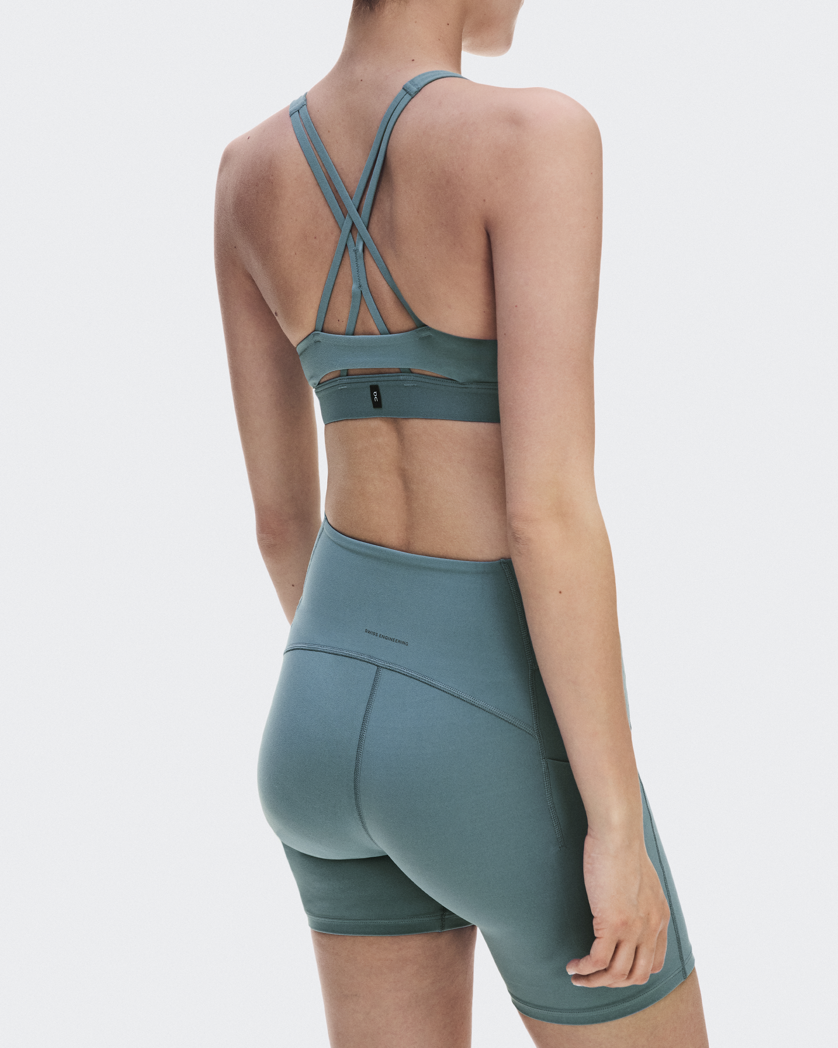 Studio Leggings Short 6" - Agave