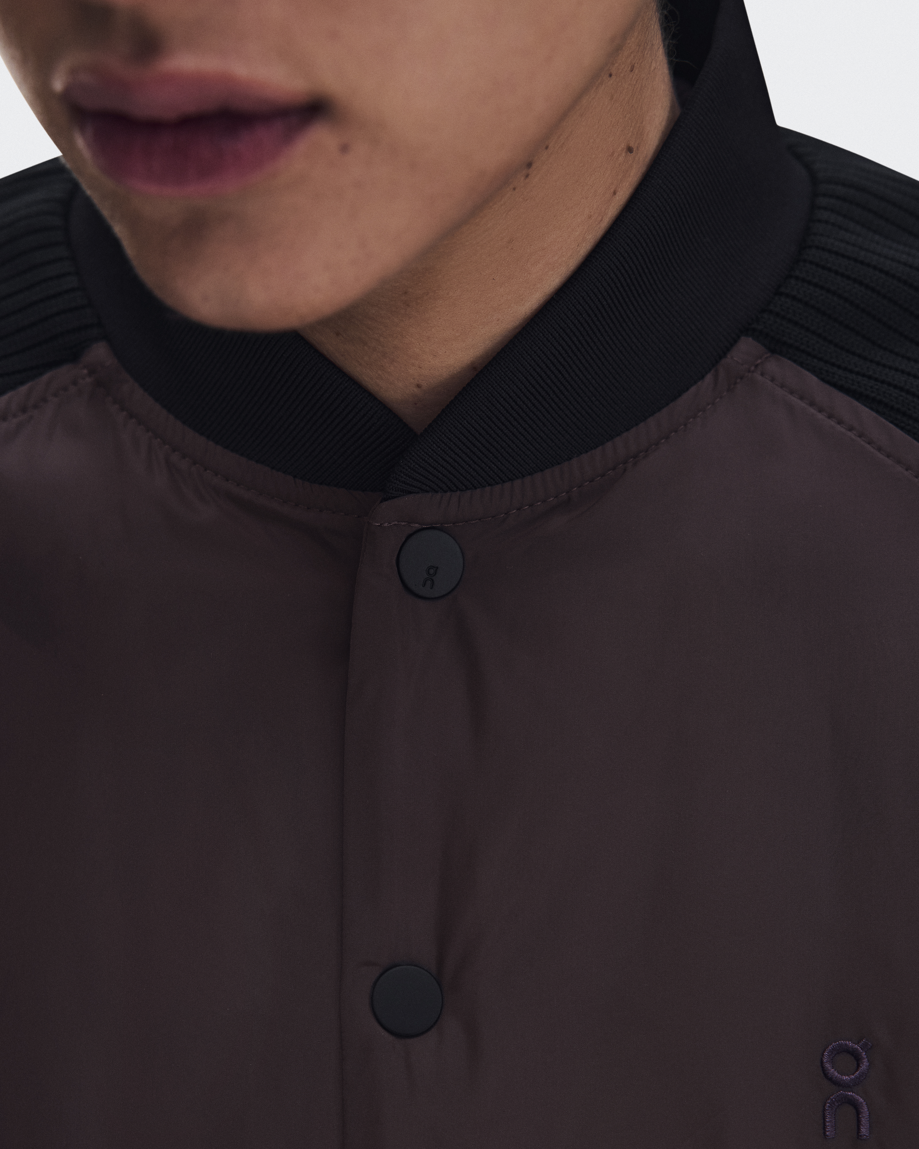 Courtside Bomber - Mulberry | Black