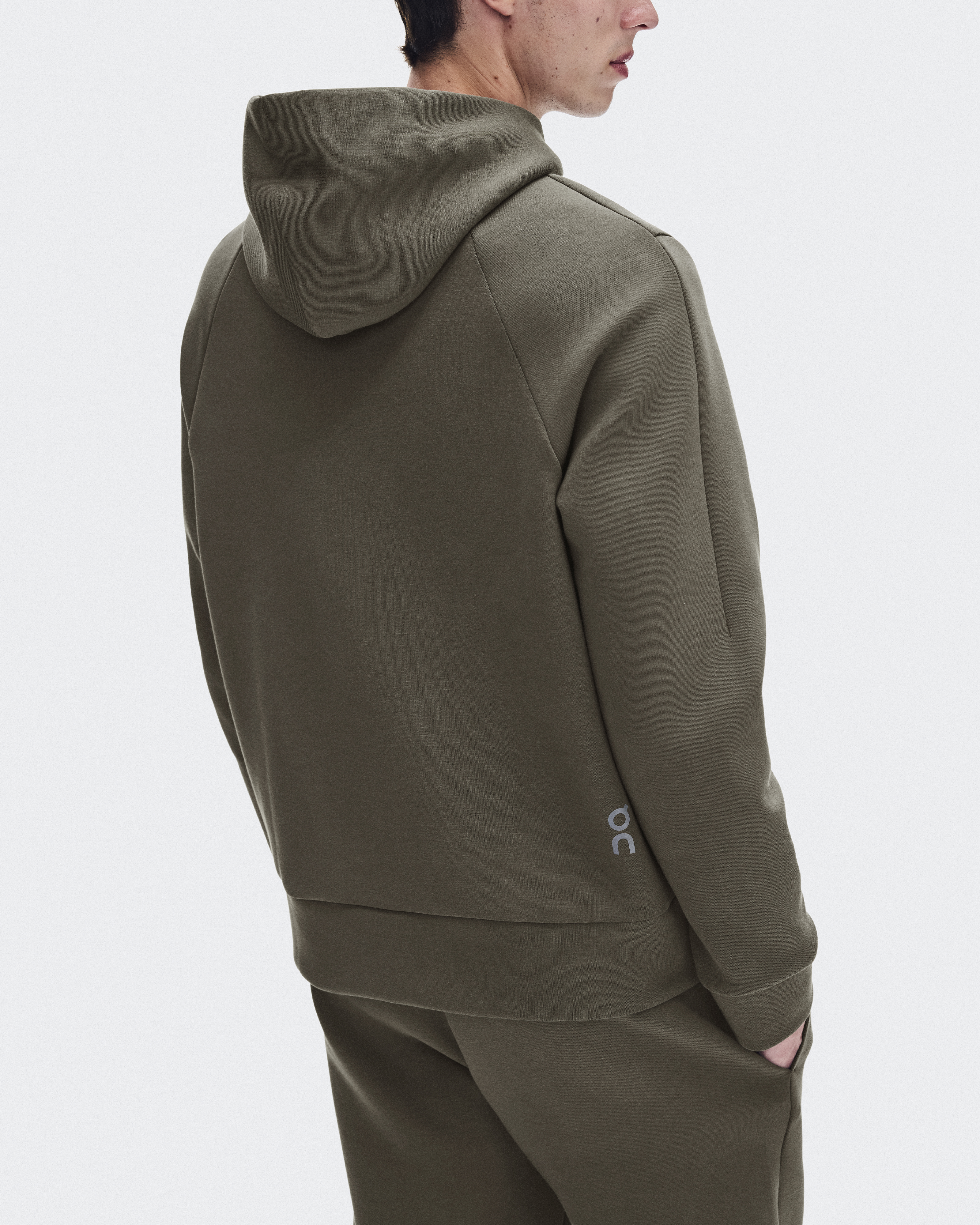 Focus Tech Hoodie - Bark