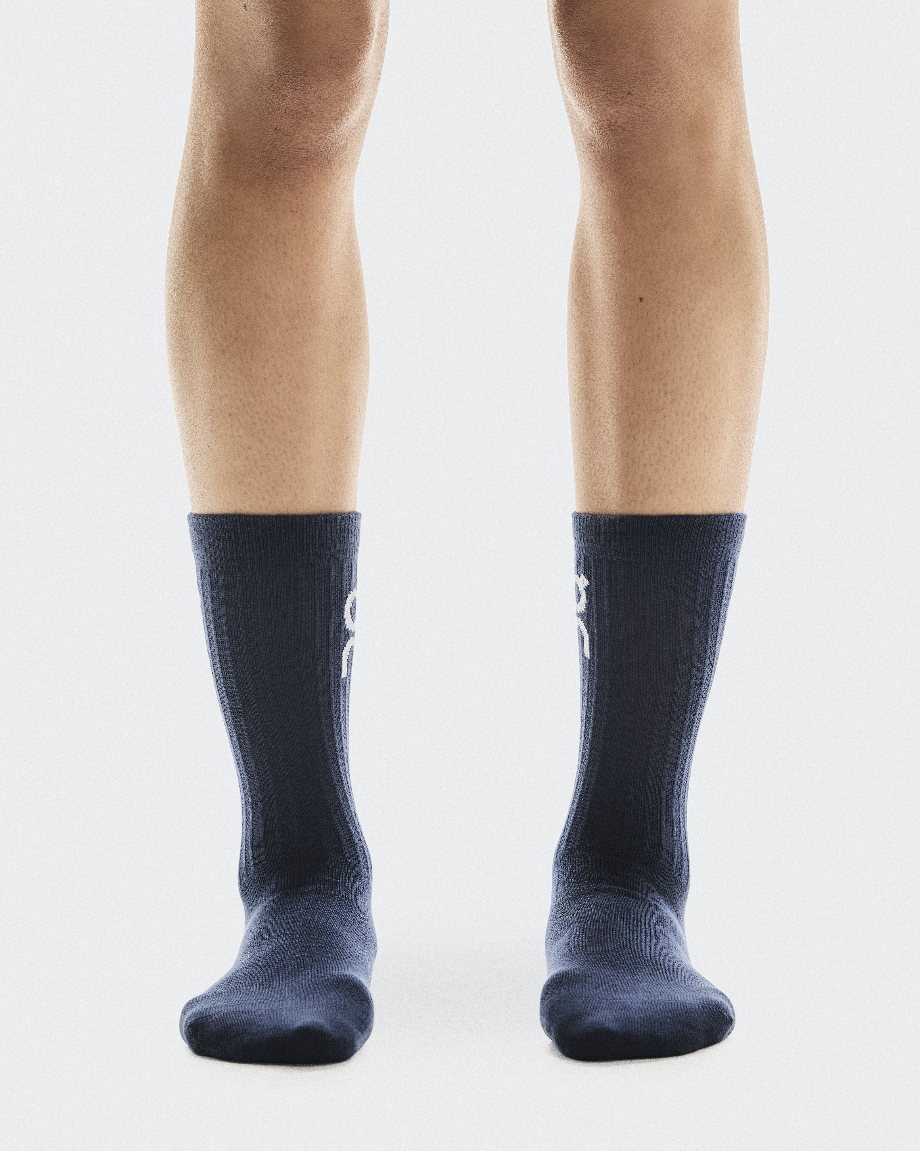 Logo Sock High 3P - Navy