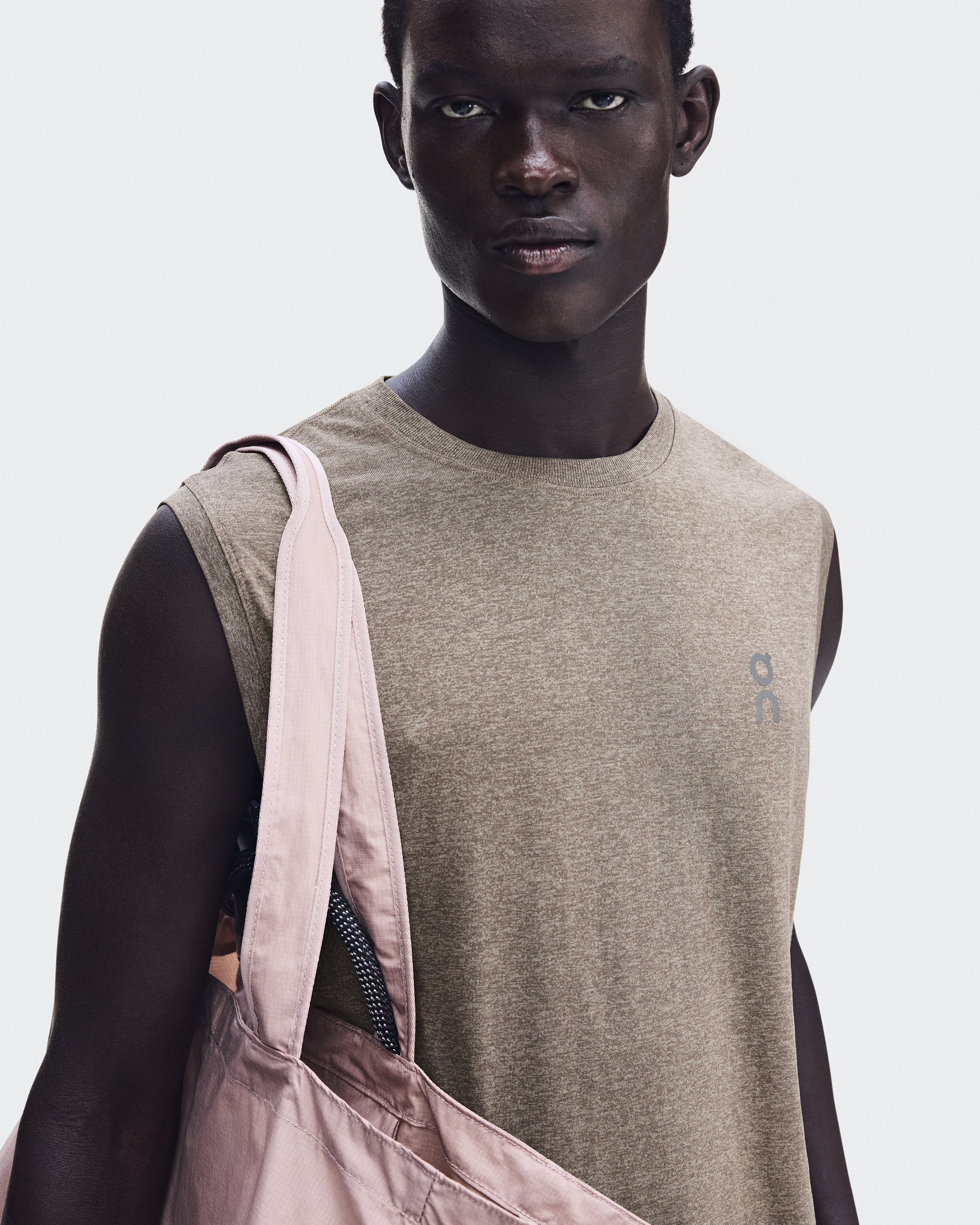 Train Flex Tank - Clay Heather