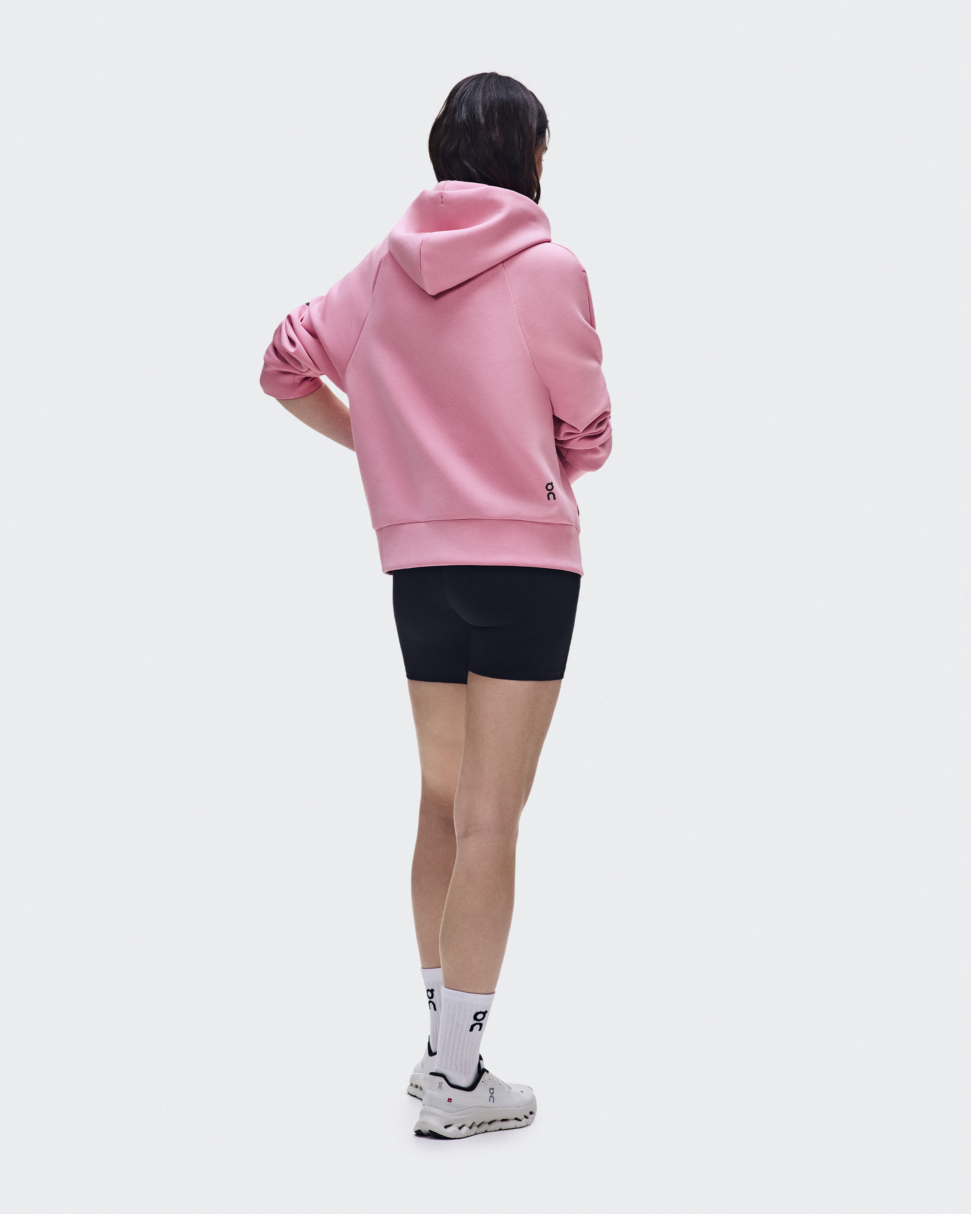 Focus Tech Zip Hoodie - Magnolia