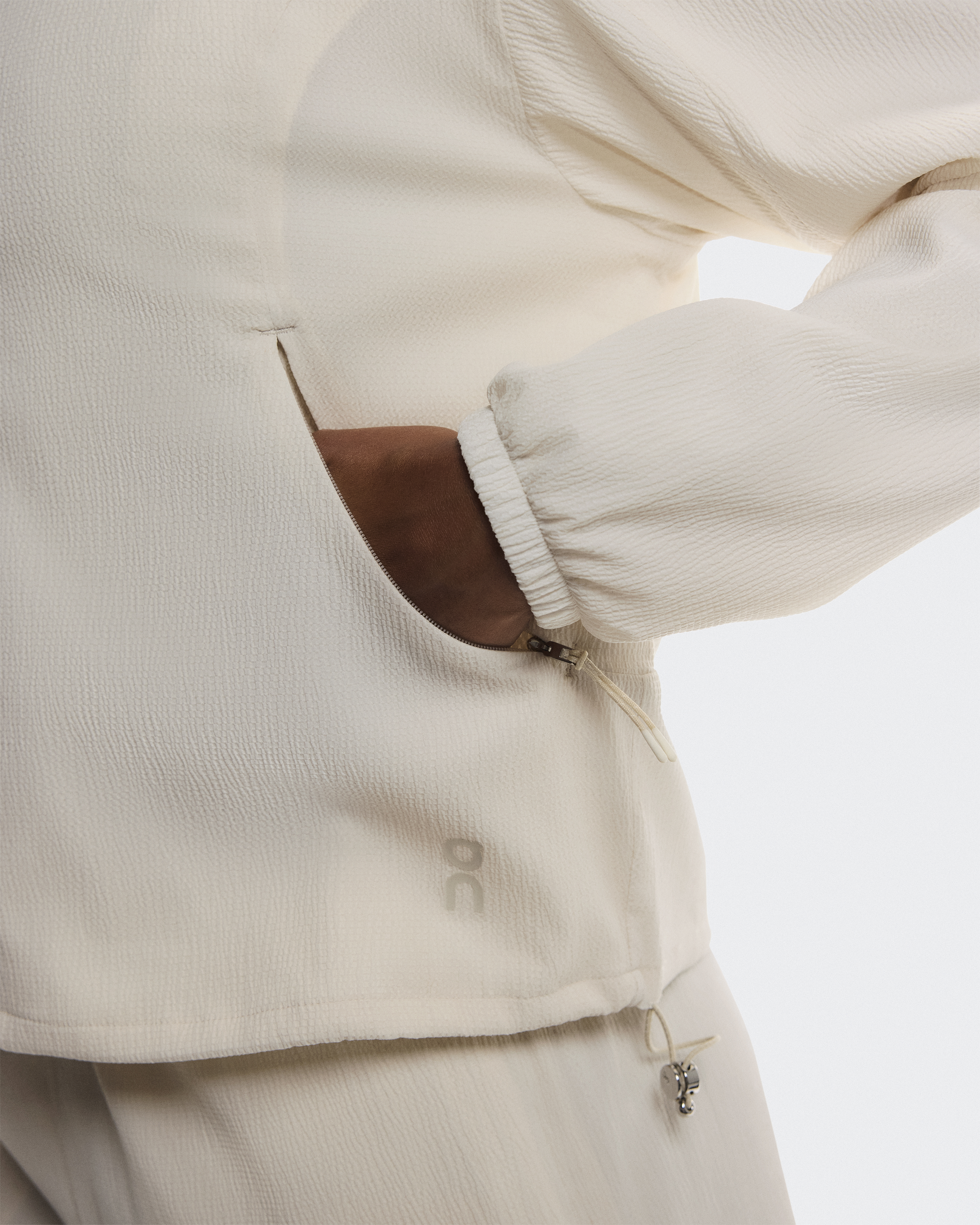 Track Jacket - Cream