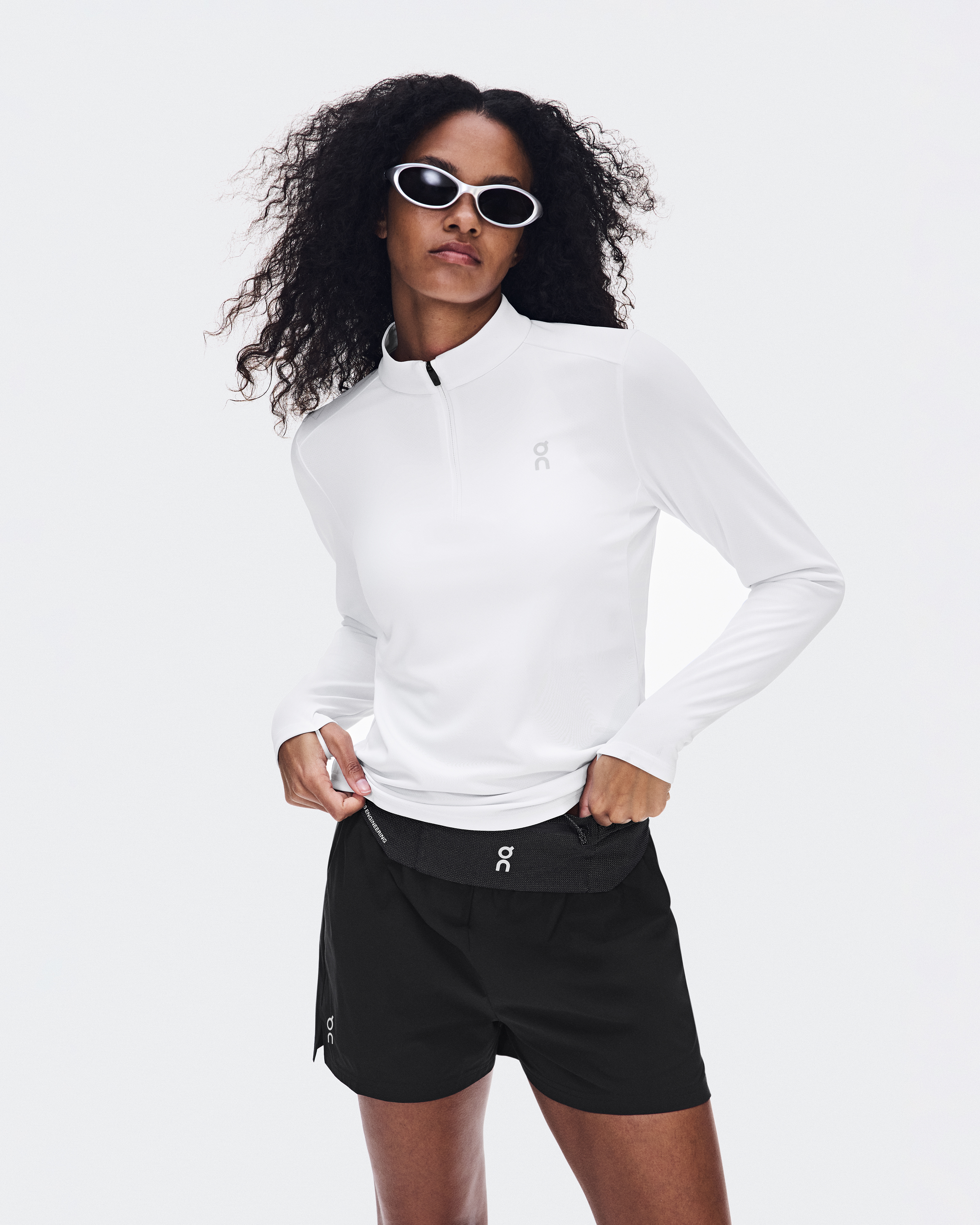 Core 1/4 Zip - White