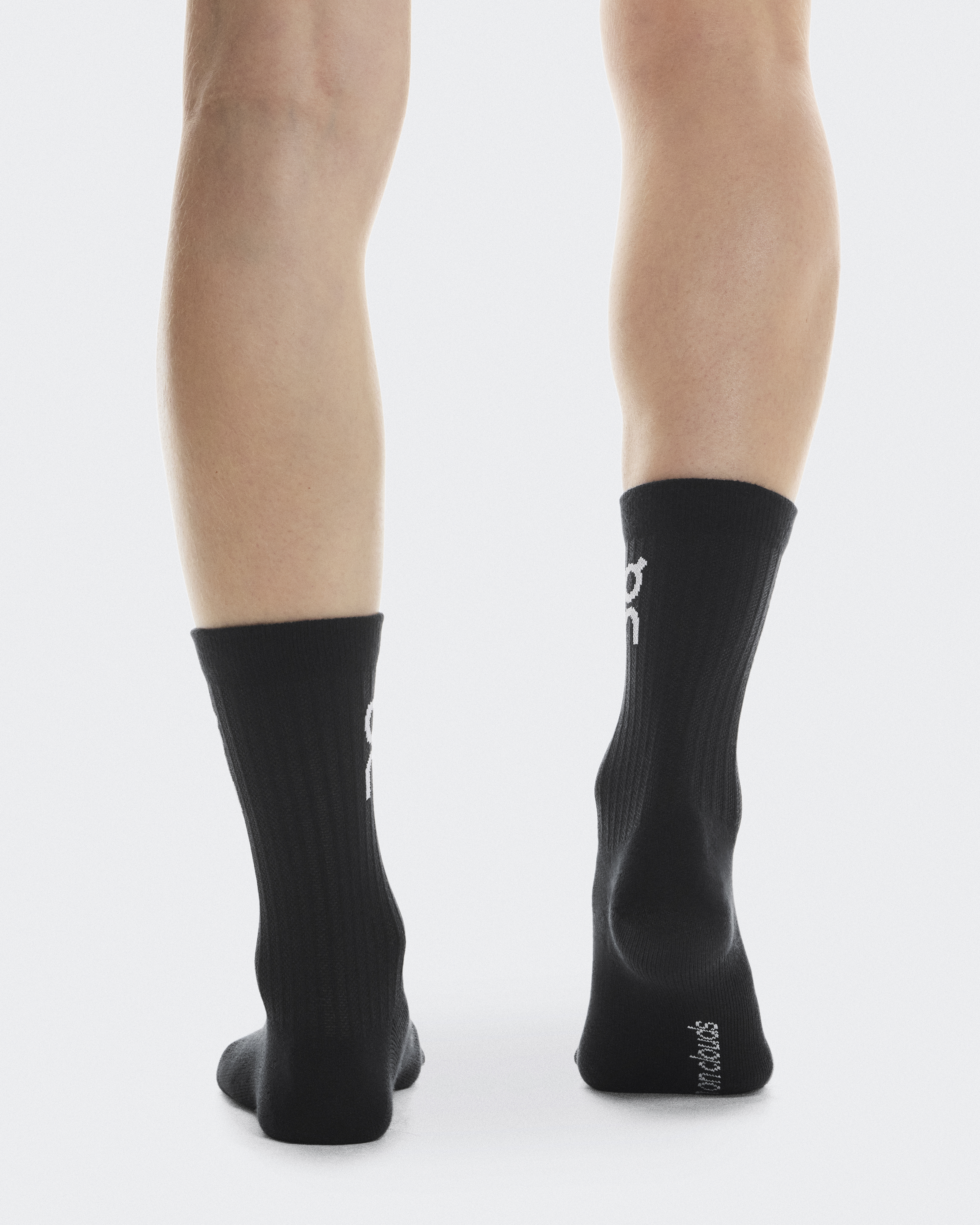 Logo Sock High 3P - Black