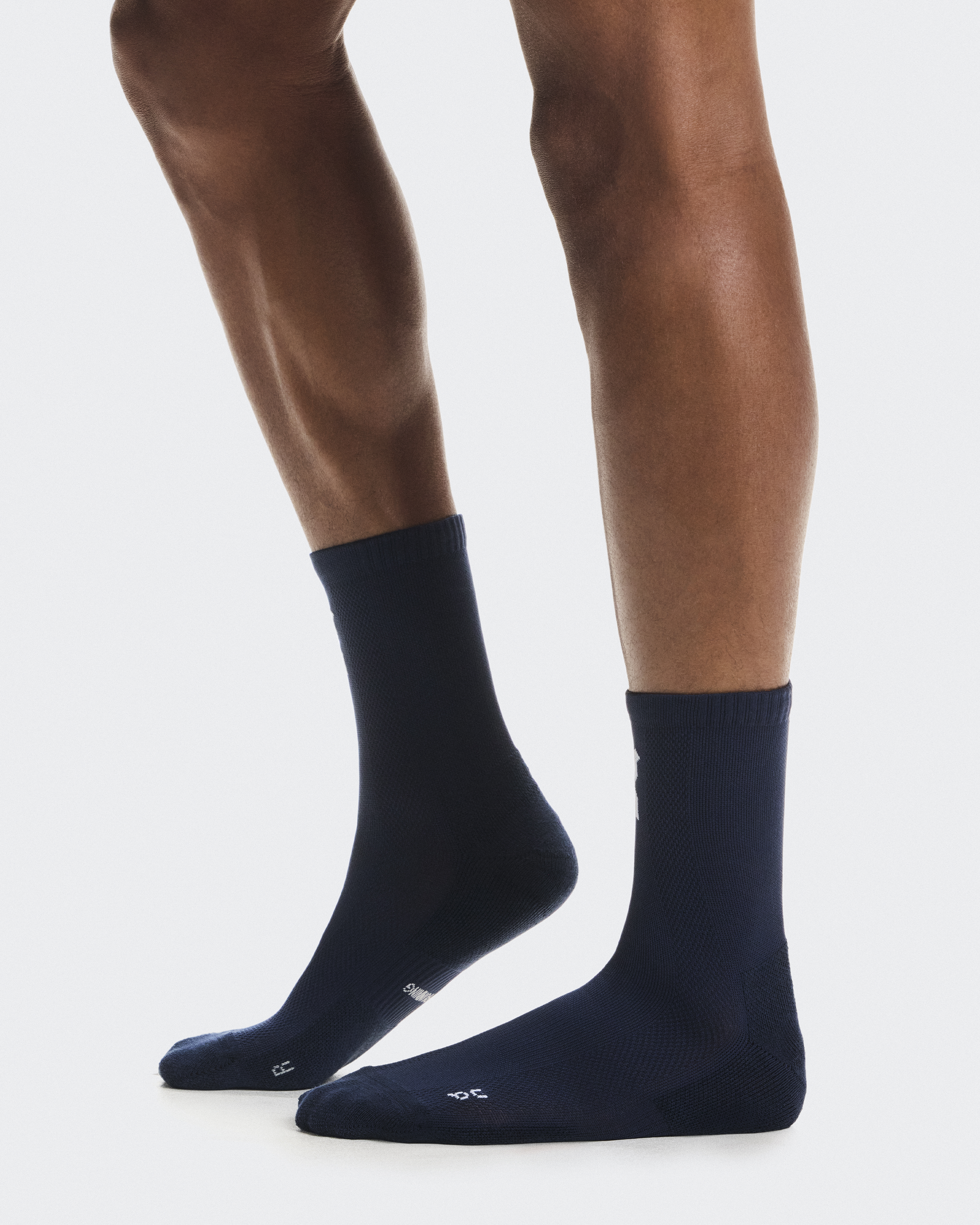 Core Run Sock High 2P - Navy
