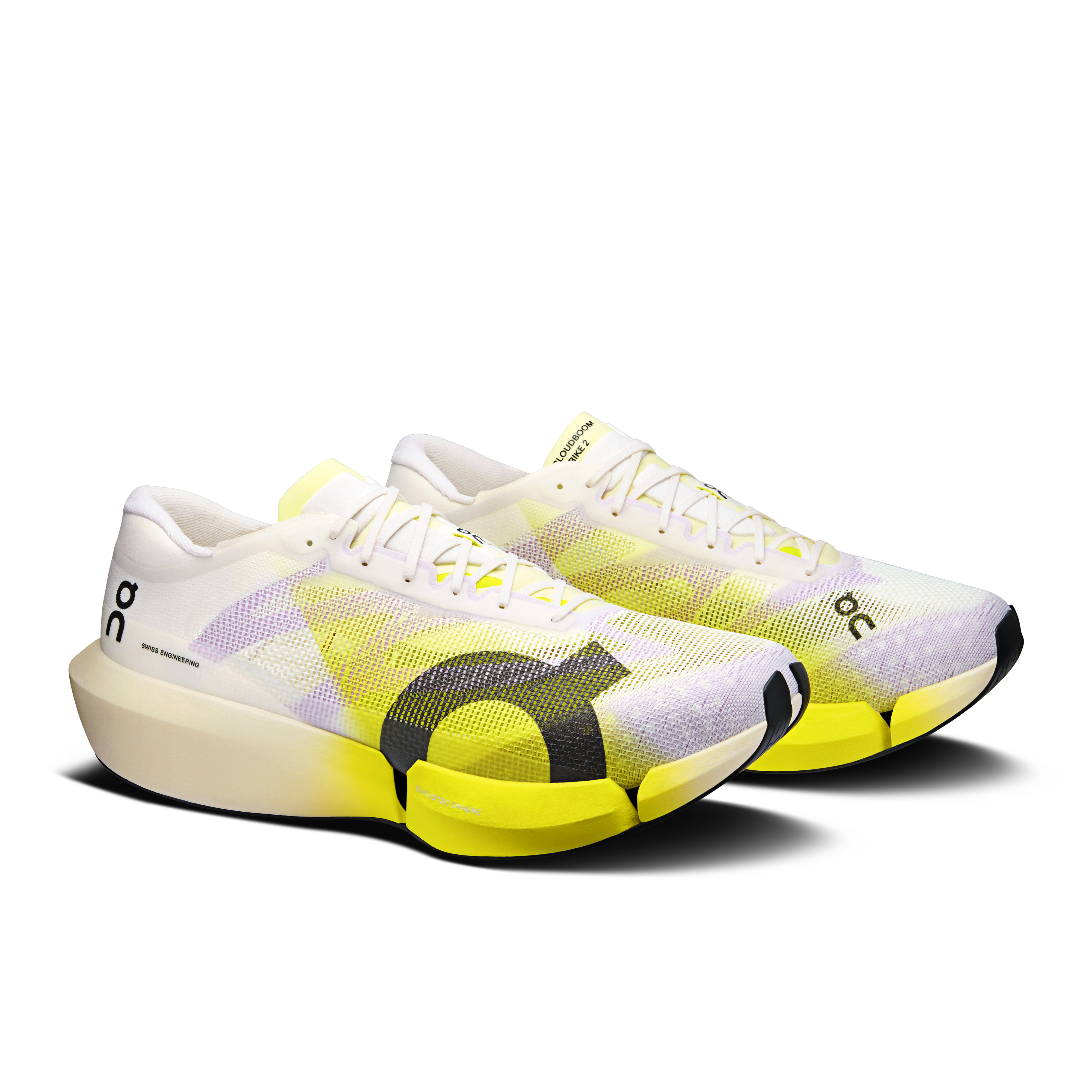 Cloudboom Strike 2 - White | Lime