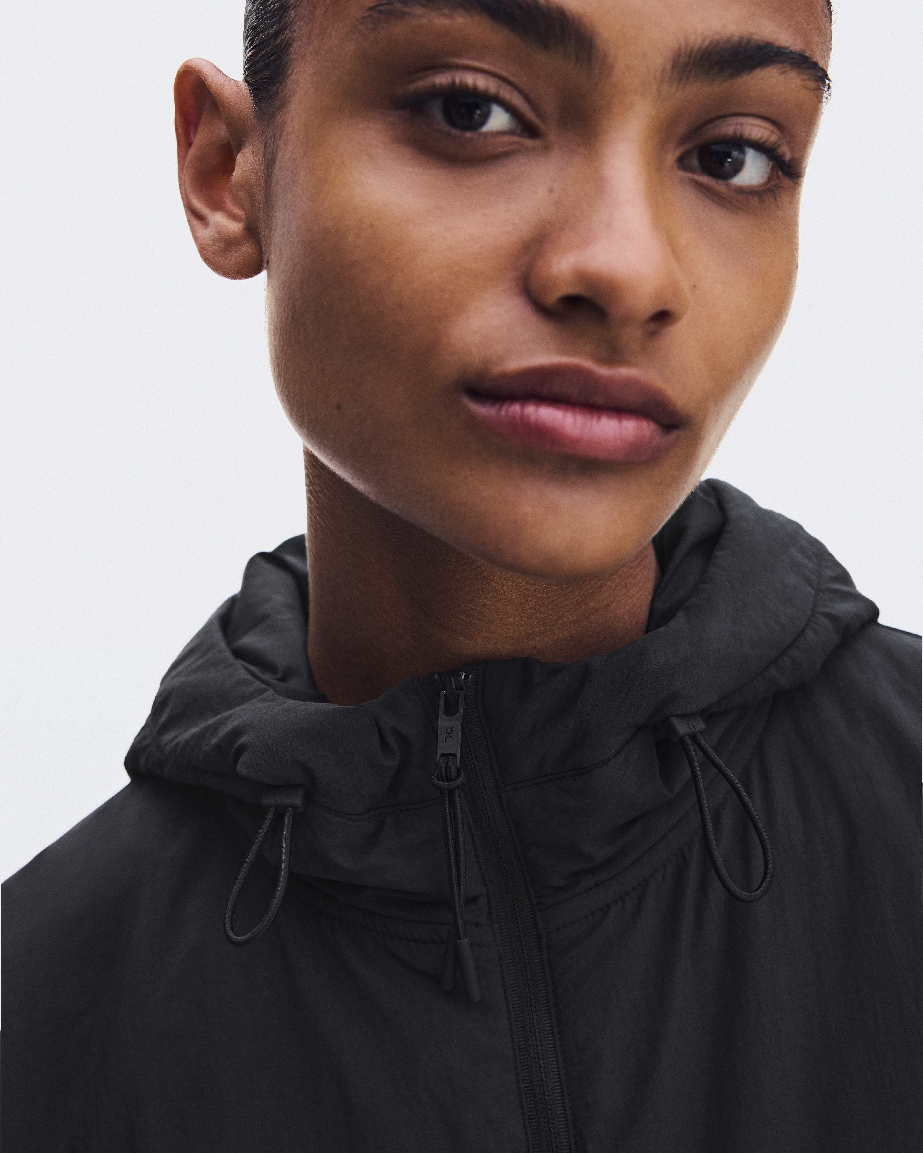 Insulated Half-Zip Anorak - Black
