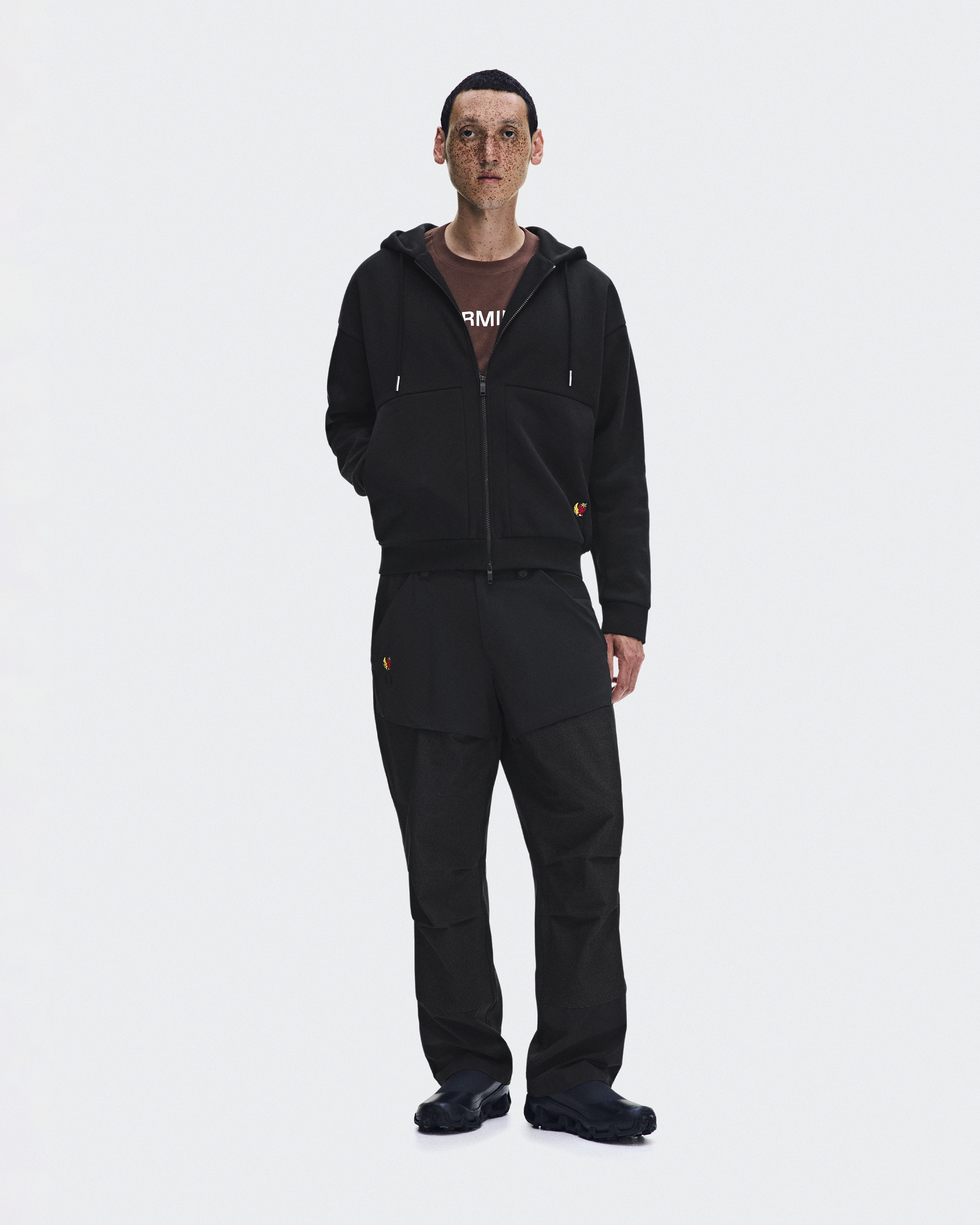 Utility Zip Hoodie SHG - Black
