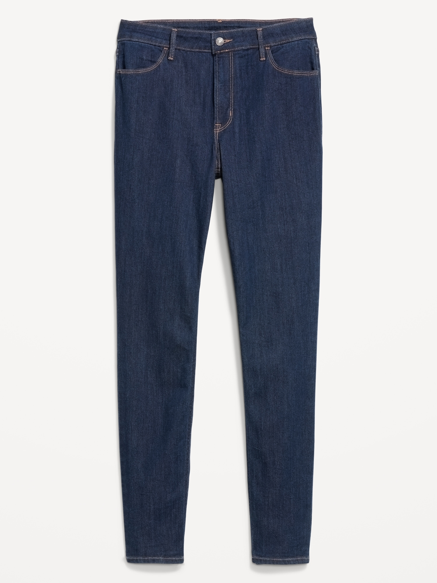 High-Waisted Wow Super-Skinny Jeans - Indigo - image 1