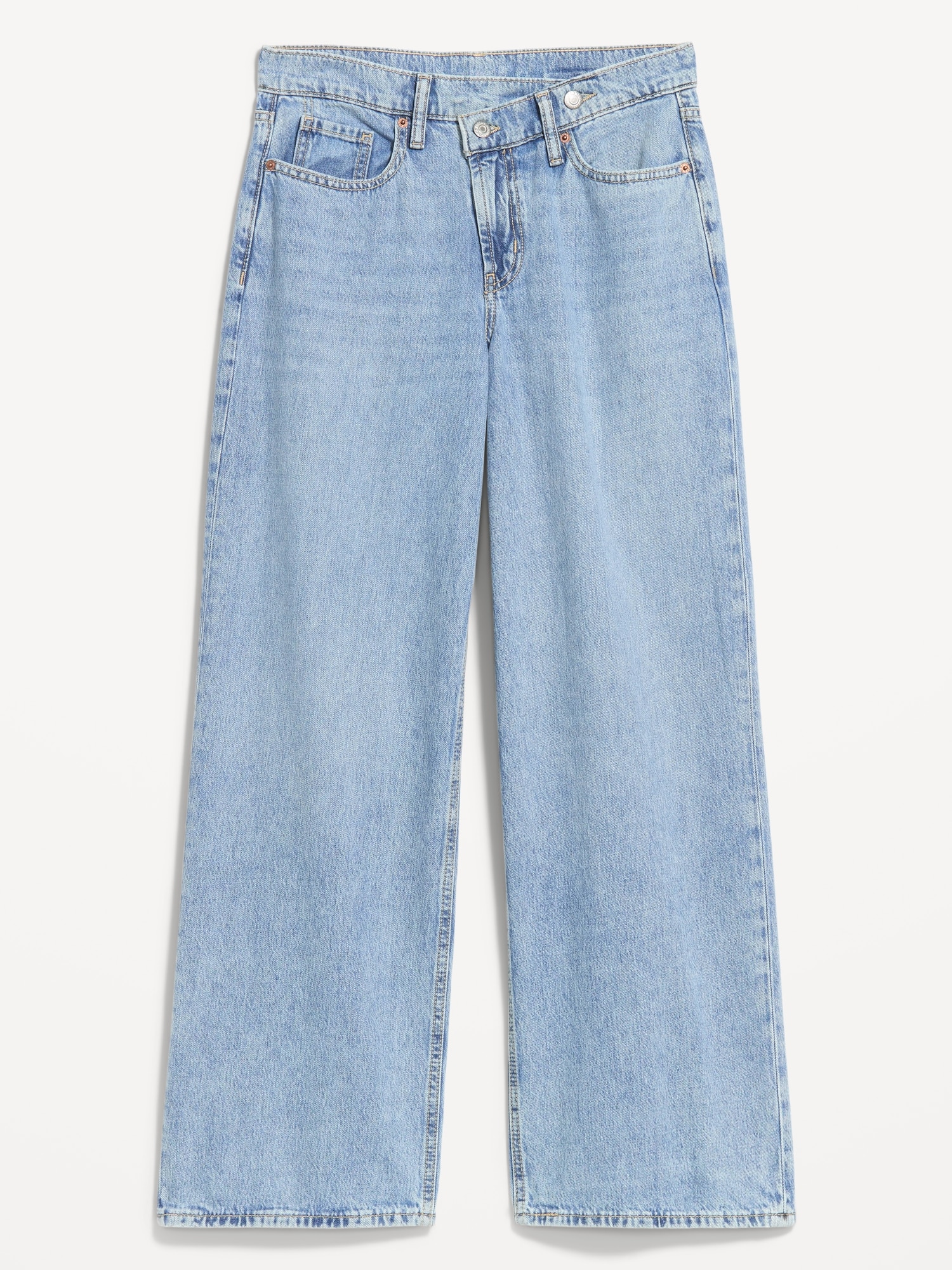 High-Waisted Baggy Wide-Leg Jeans - Annie - image 1