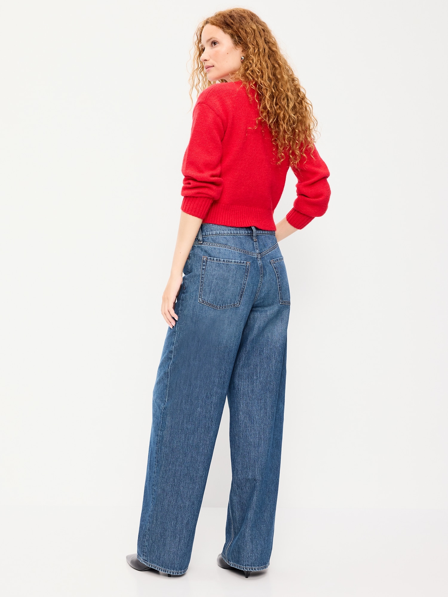 High-Waisted Baggy Wide-Leg Jeans - Bekkah - image 3